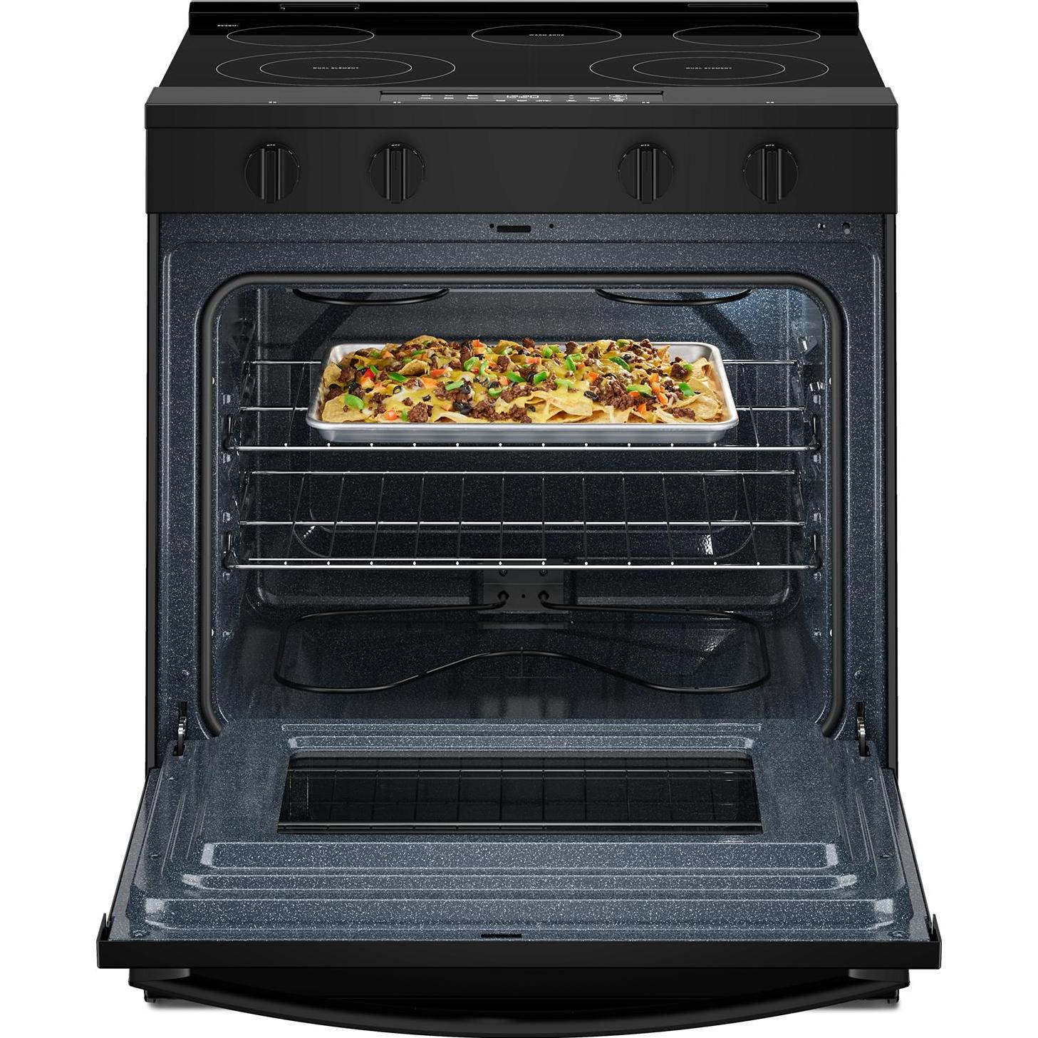 Whirlpool 30-inch Slide-in Electric Range with Wi-Fi YWSES3330TB IMAGE 2