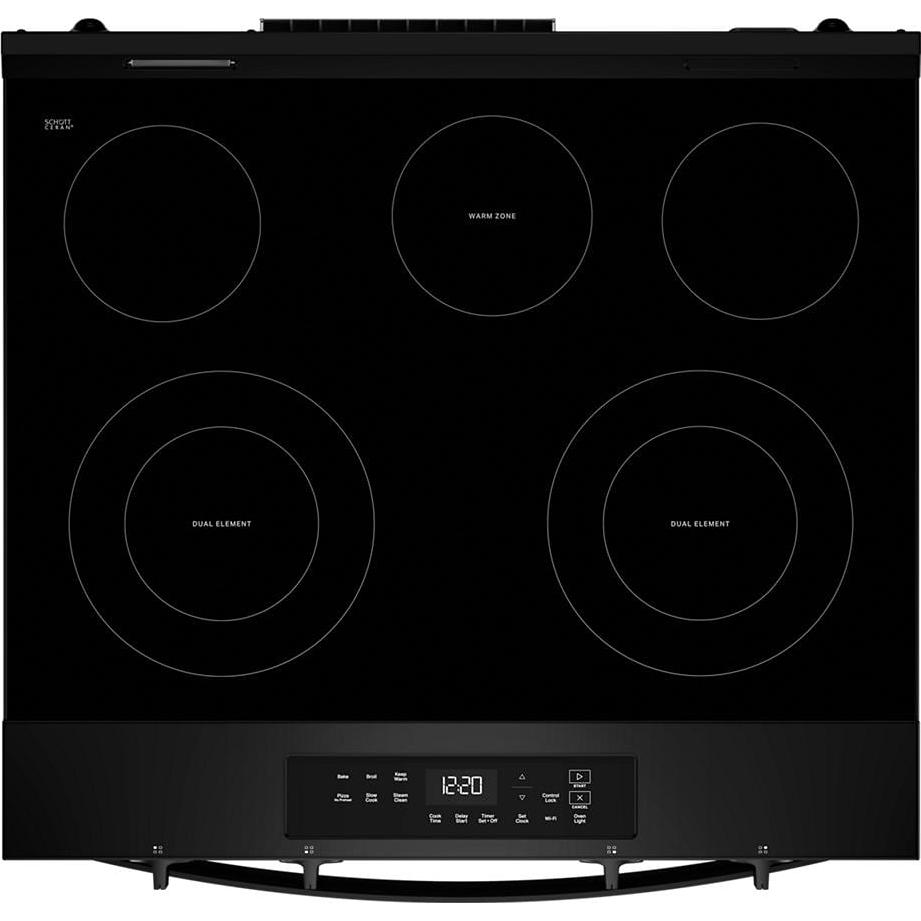 Whirlpool 30-inch Slide-in Electric Range with Wi-Fi YWSES3330TB IMAGE 3