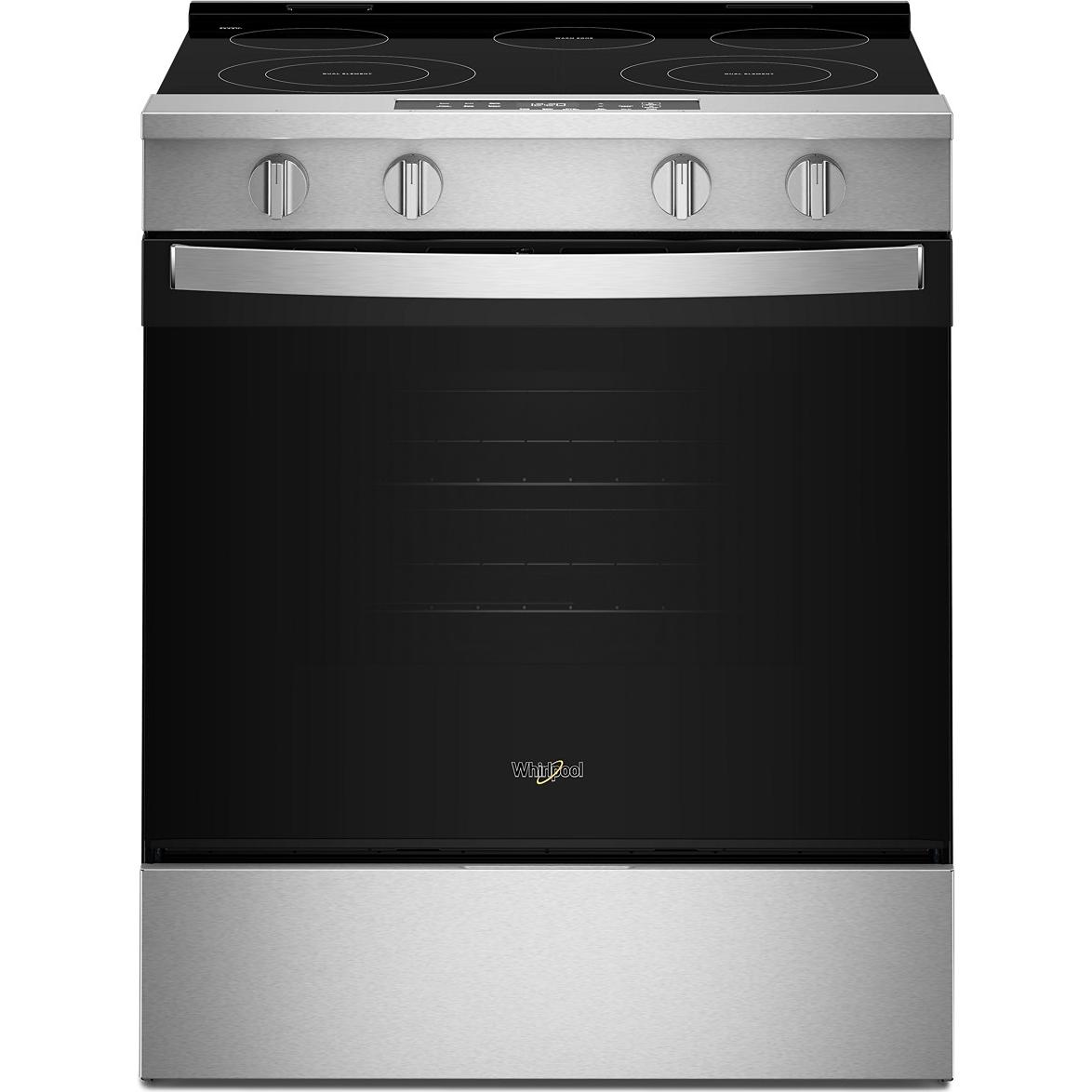 Whirlpool 30-inch Slide-in Electric Range with Wi-Fi YWSES3330TS IMAGE 1
