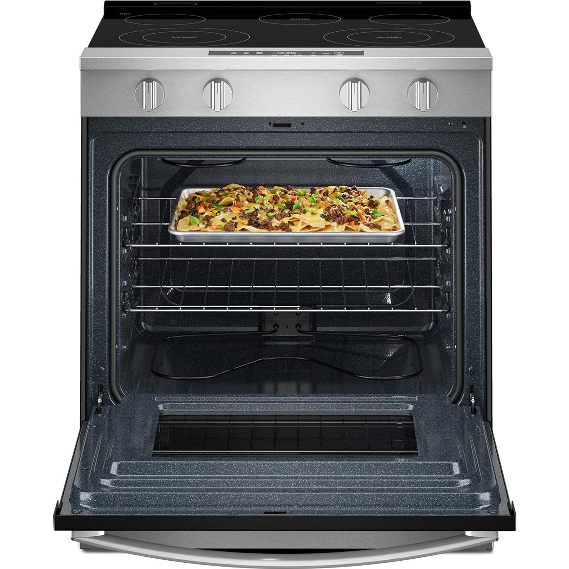 Whirlpool 30-inch Slide-in Electric Range with Wi-Fi YWSES3330TS IMAGE 2