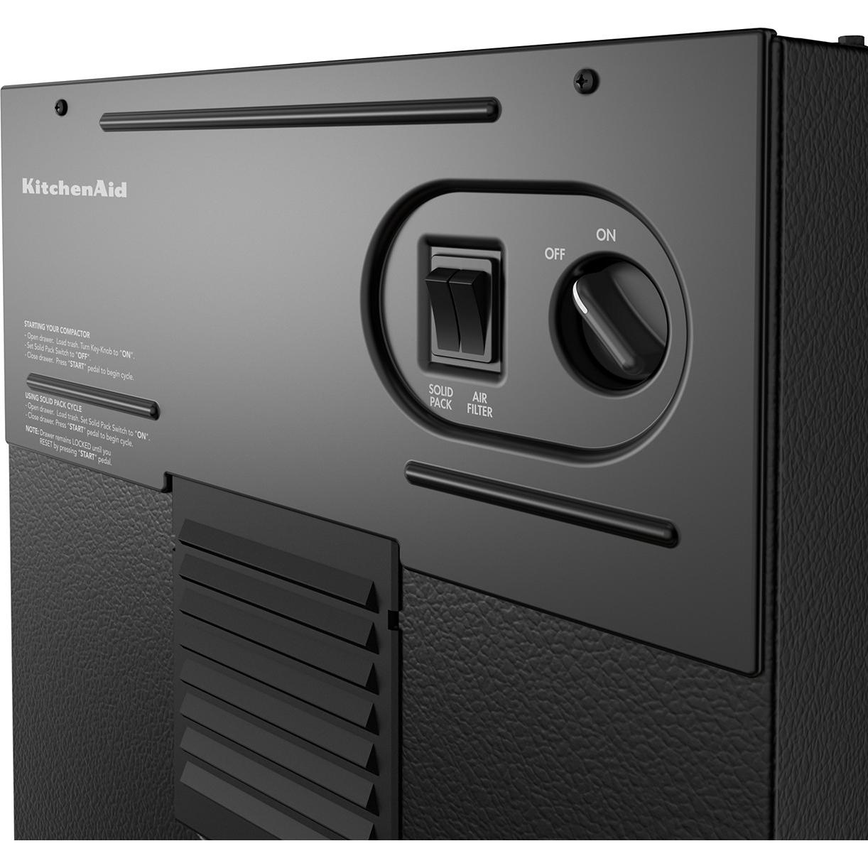 KitchenAid Built-in Trash Compactor with Built-In Odor Management System KTTP515TPA IMAGE 6