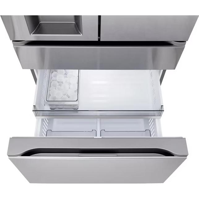 LG 29 cu. ft. MAX™ 4-Door French Door Refrigerator with Mini Craft Ice™ and Full-Convert Drawer™ LF29S9730S IMAGE 12