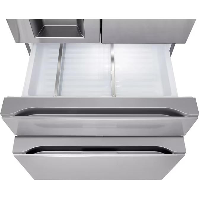LG 29 cu. ft. MAX™ 4-Door French Door Refrigerator with Mini Craft Ice™ and Full-Convert Drawer™ LF29S9730S IMAGE 14