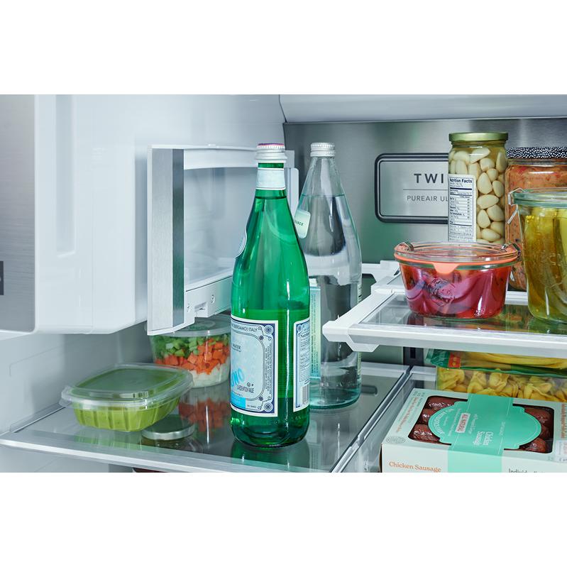 Frigidaire Professional 36-inch, 21 cu. ft. Counter-Depth French 4-Door Refrigerator with Custom-Flex® Temperature Drawer PRMC2290BF IMAGE 11