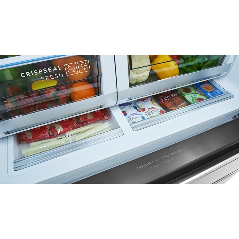 Frigidaire Professional 36-inch, 21 cu. ft. Counter-Depth French 4-Door Refrigerator with Custom-Flex® Temperature Drawer PRMC2290BF IMAGE 14