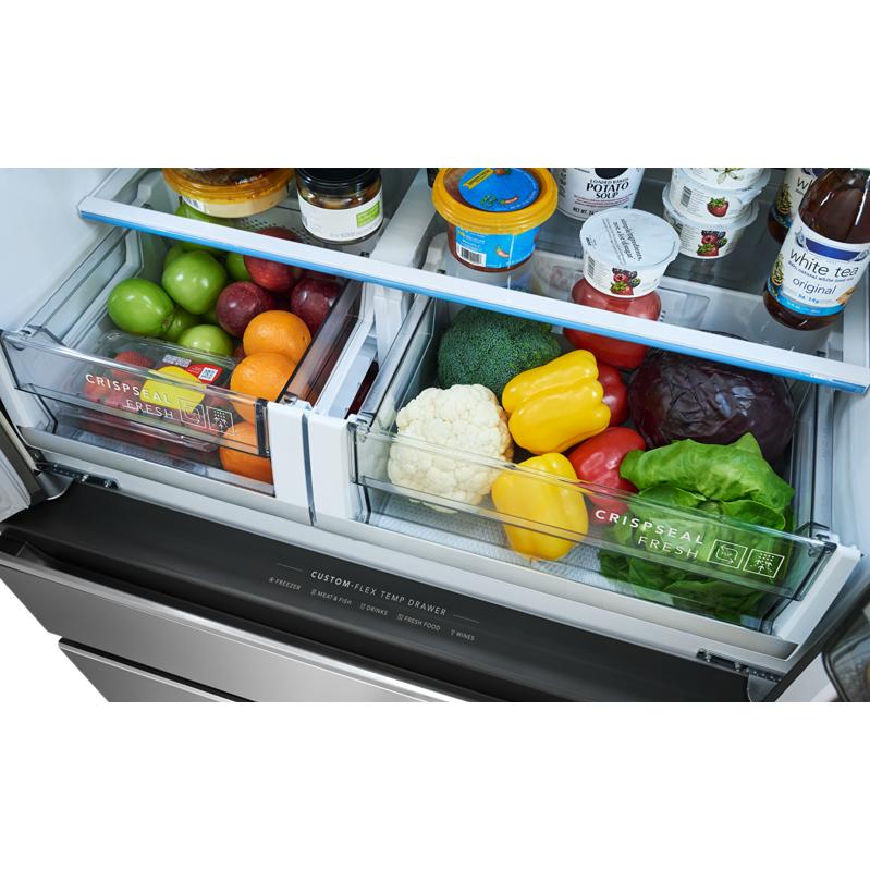Frigidaire Professional 36-inch, 21 cu. ft. Counter-Depth French 4-Door Refrigerator with Custom-Flex® Temperature Drawer PRMC2290BF IMAGE 15