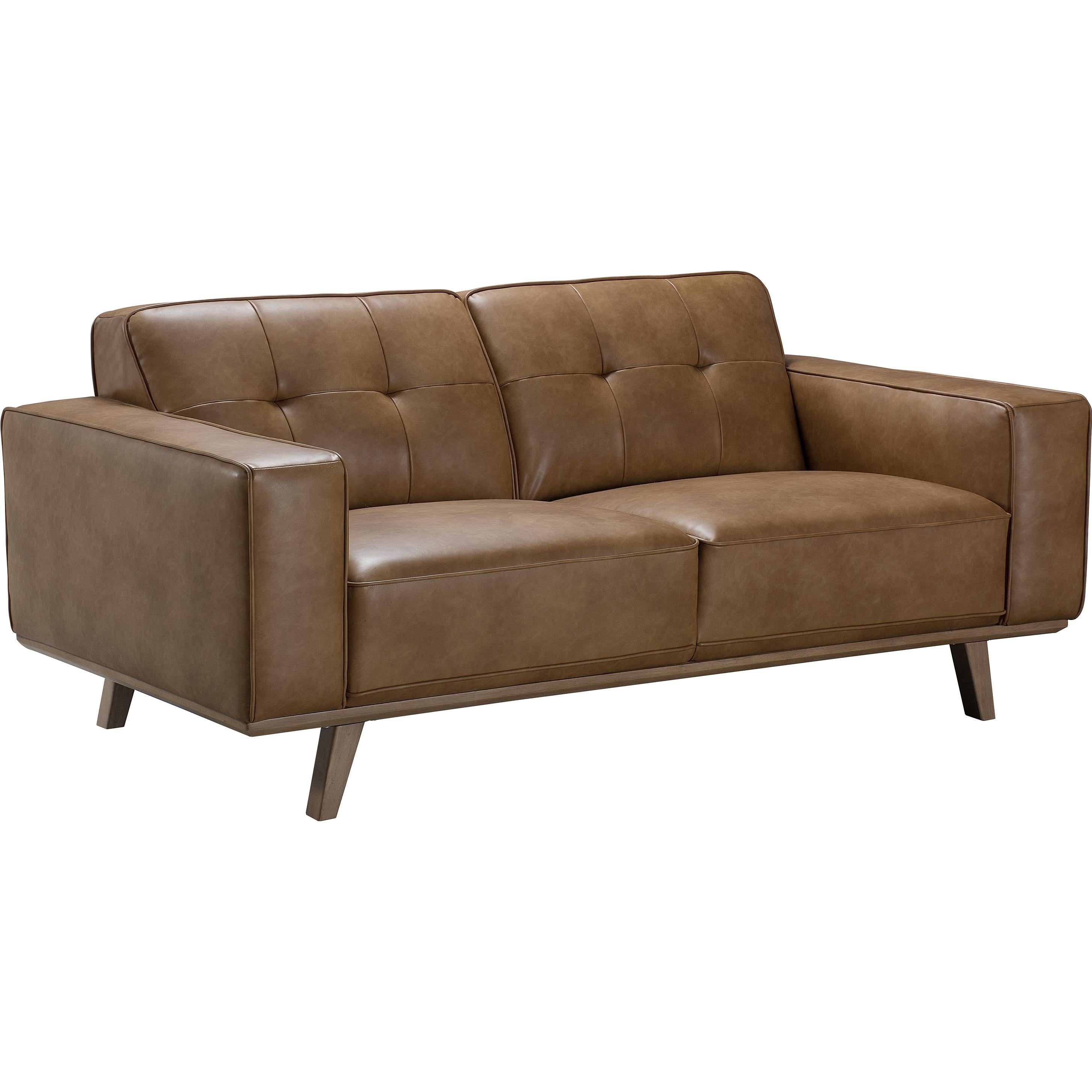 Primo International Barksdale Stationary Polyurethane Loveseat 75184 IMAGE 2