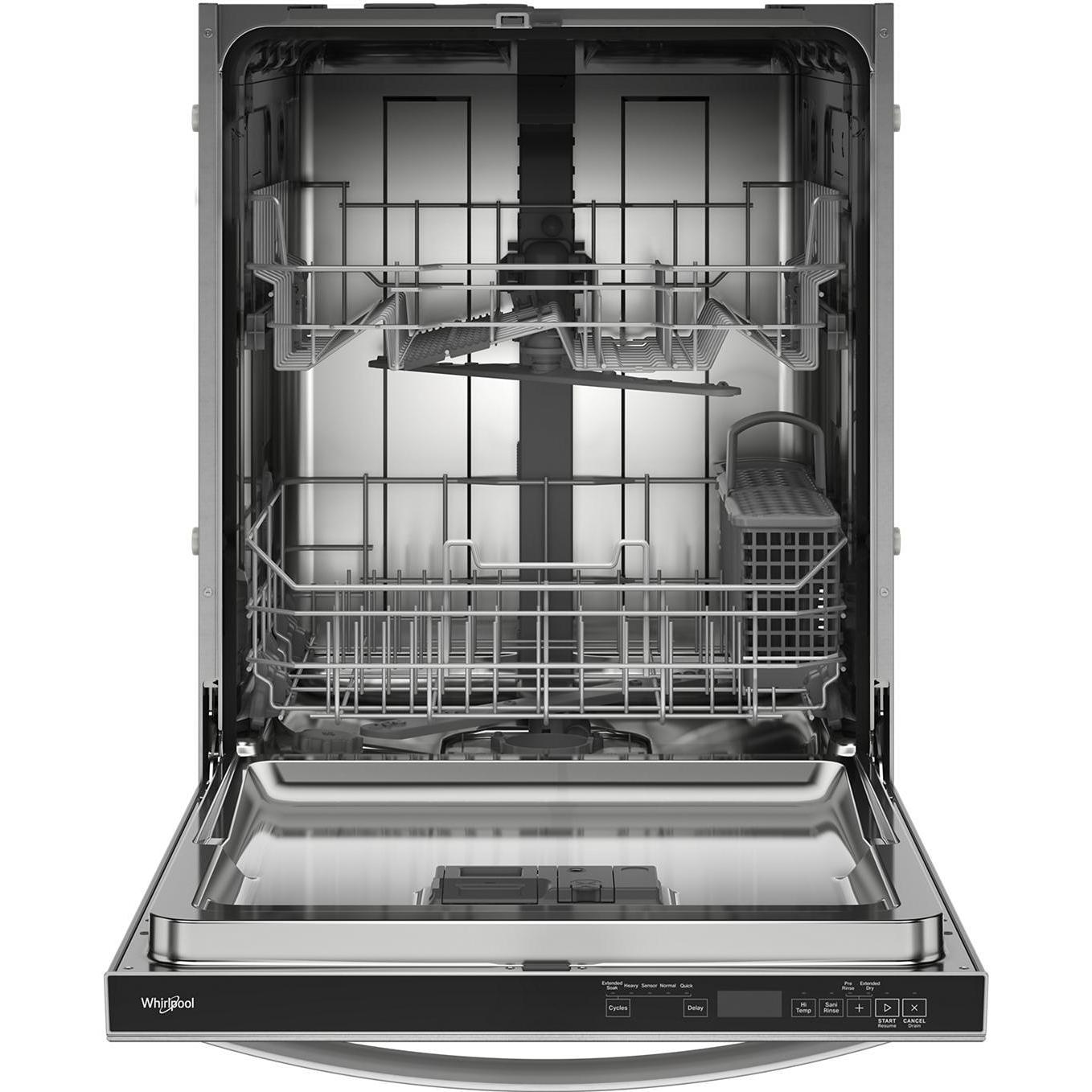 Whirlpool 50 dBA Flush to Cabinet Dishwasher WDTF3024SZ IMAGE 3