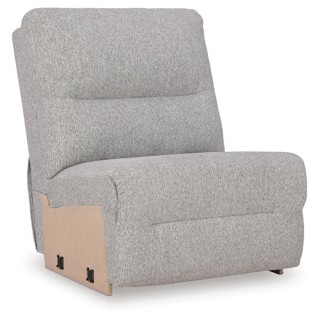 Signature Design by Ashley Acklen Place 93605S20 7 pc Power Sectional Reclining Sofa with Storage Console IMAGE 9