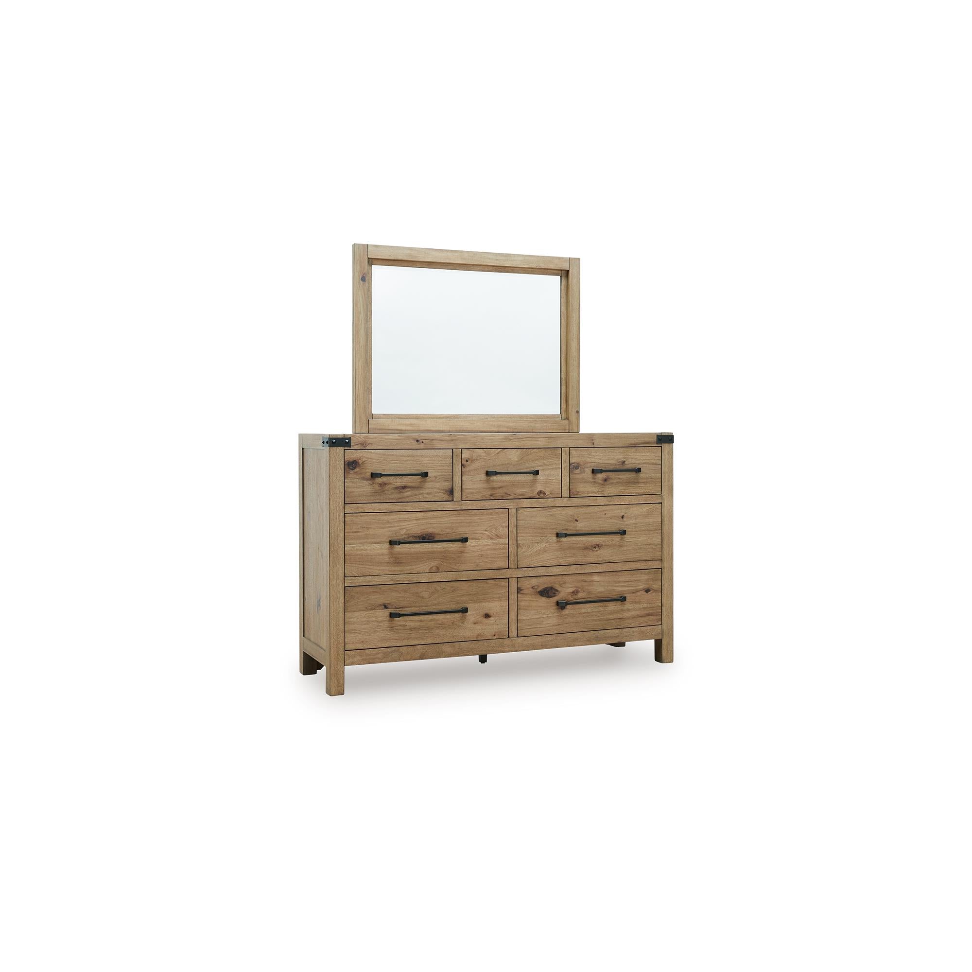 Benchcraft Ridgester B858B1 Dresser and Mirror IMAGE 1