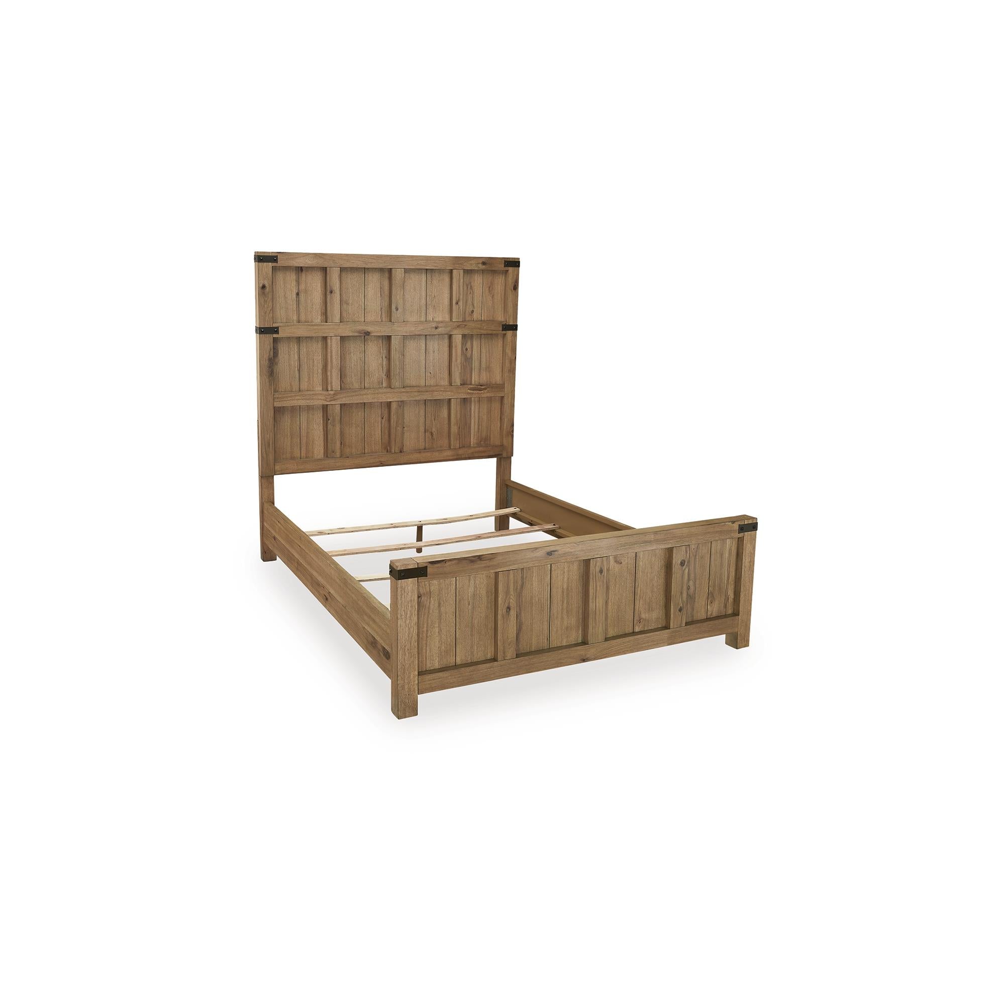 Benchcraft Ridgester B858B2 Queen Panel Bed IMAGE 3