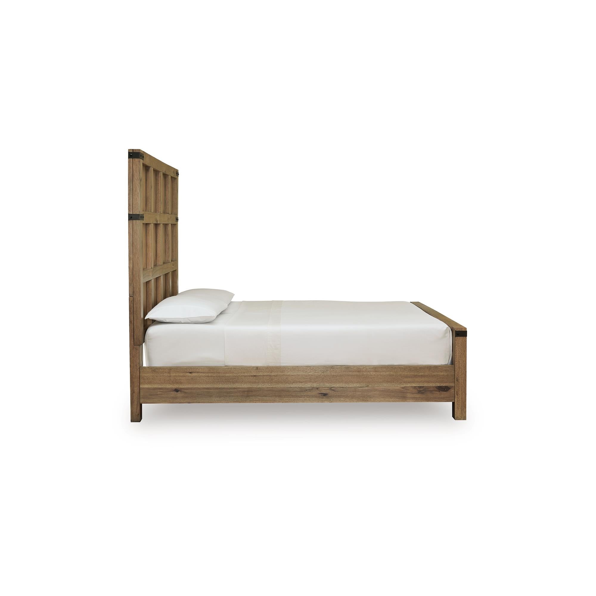 Benchcraft Ridgester B858B2 Queen Panel Bed IMAGE 5