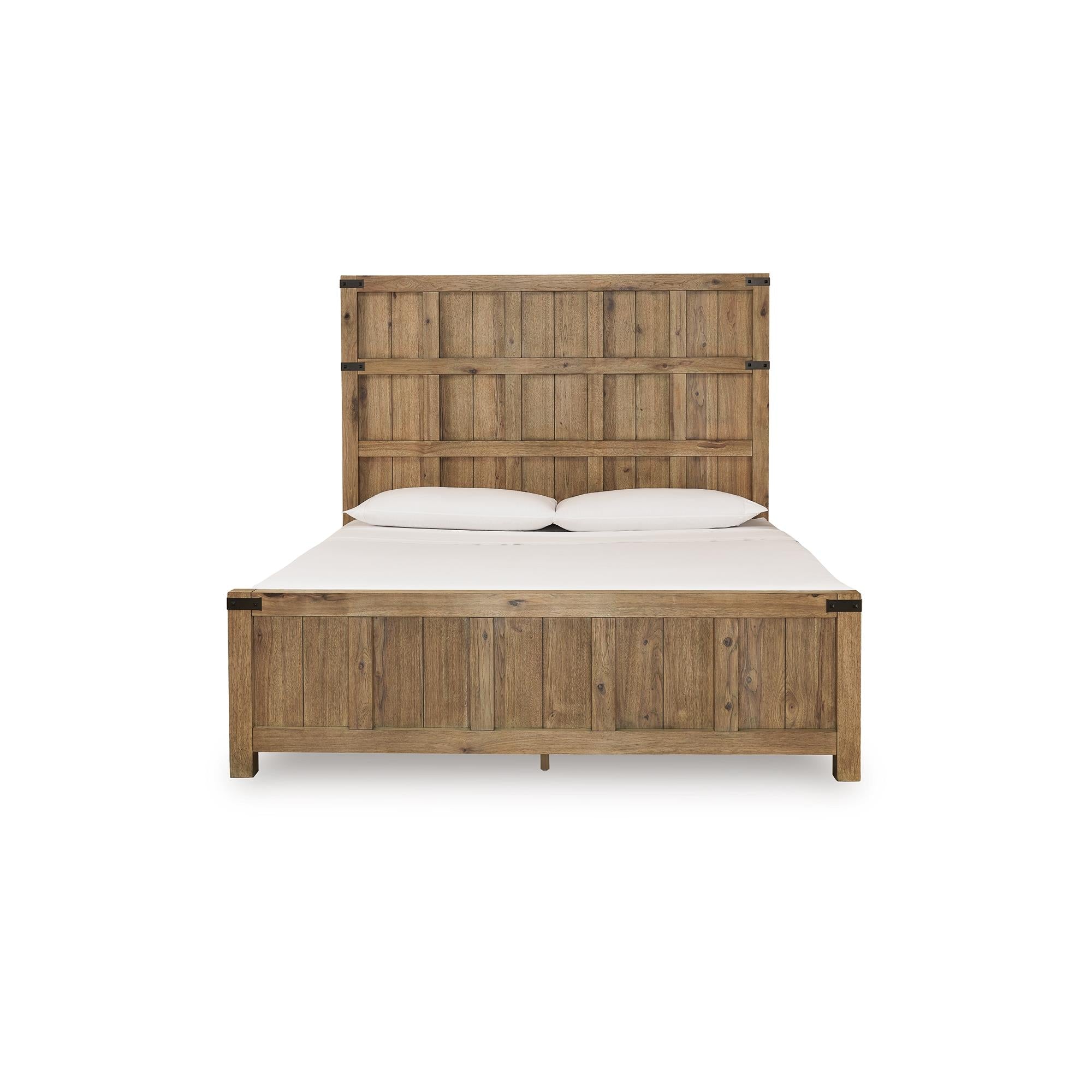 Benchcraft Ridgester B858B6 King Panel Bed IMAGE 4
