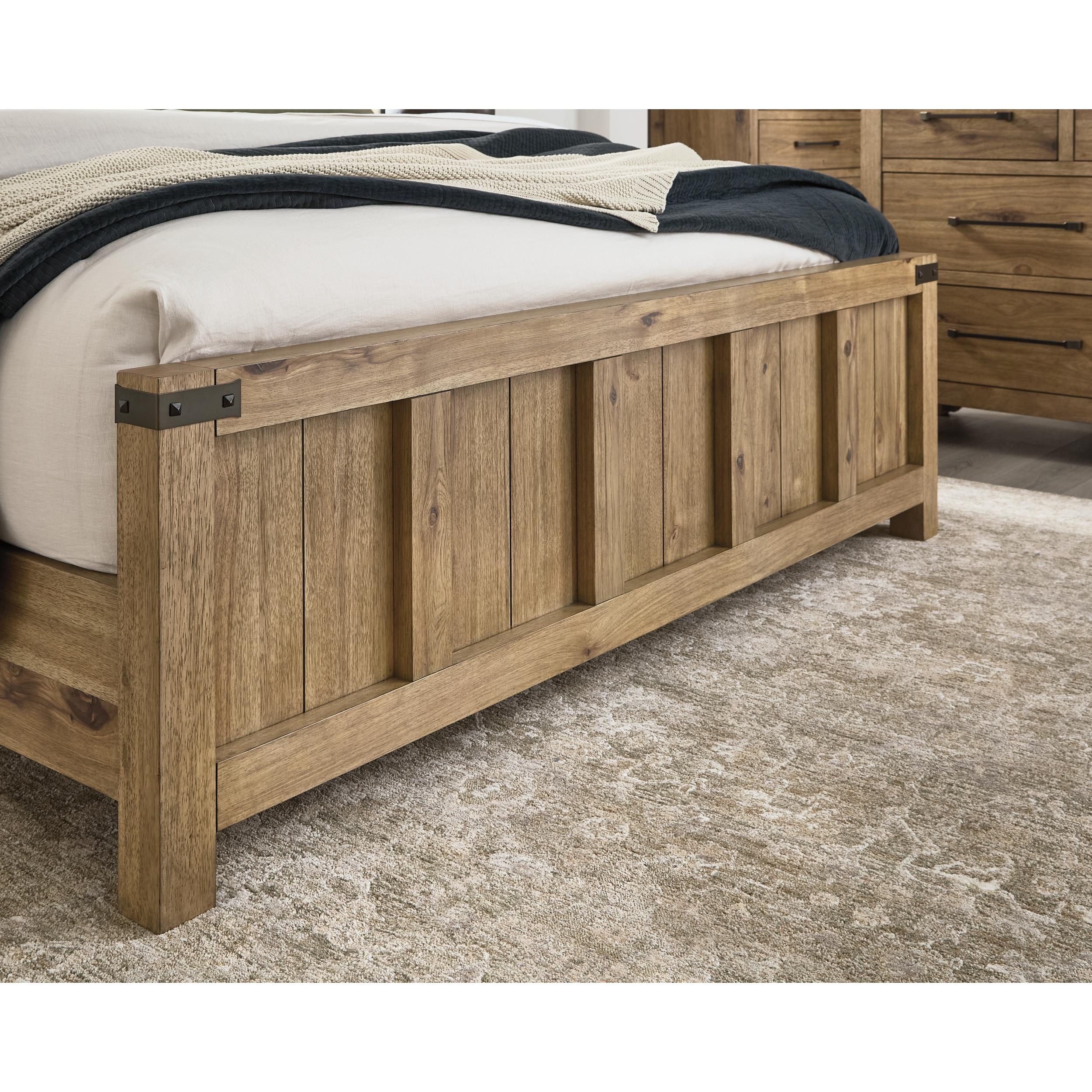 Benchcraft Ridgester B858B6 King Panel Bed IMAGE 7