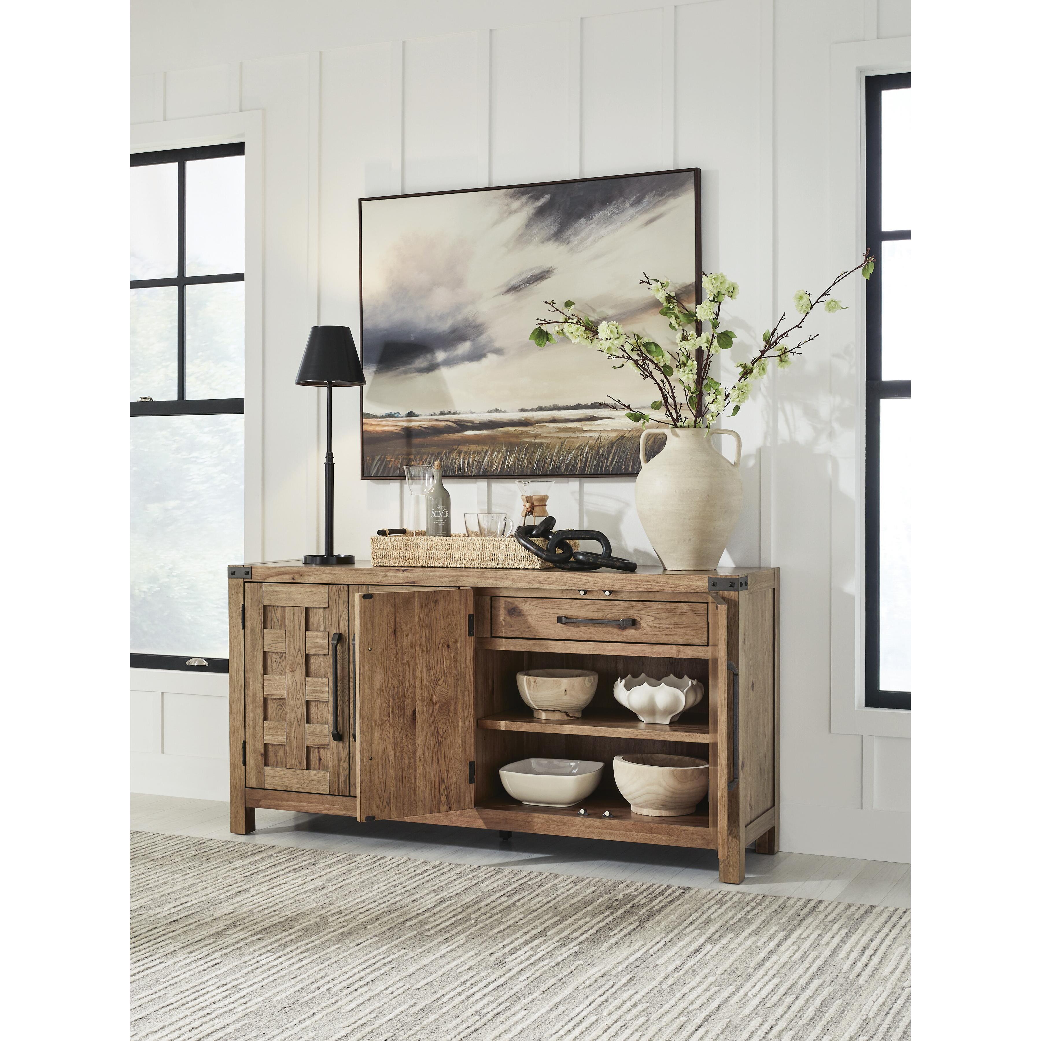 Benchcraft Ridgester D858-60 Dining Room Server IMAGE 5