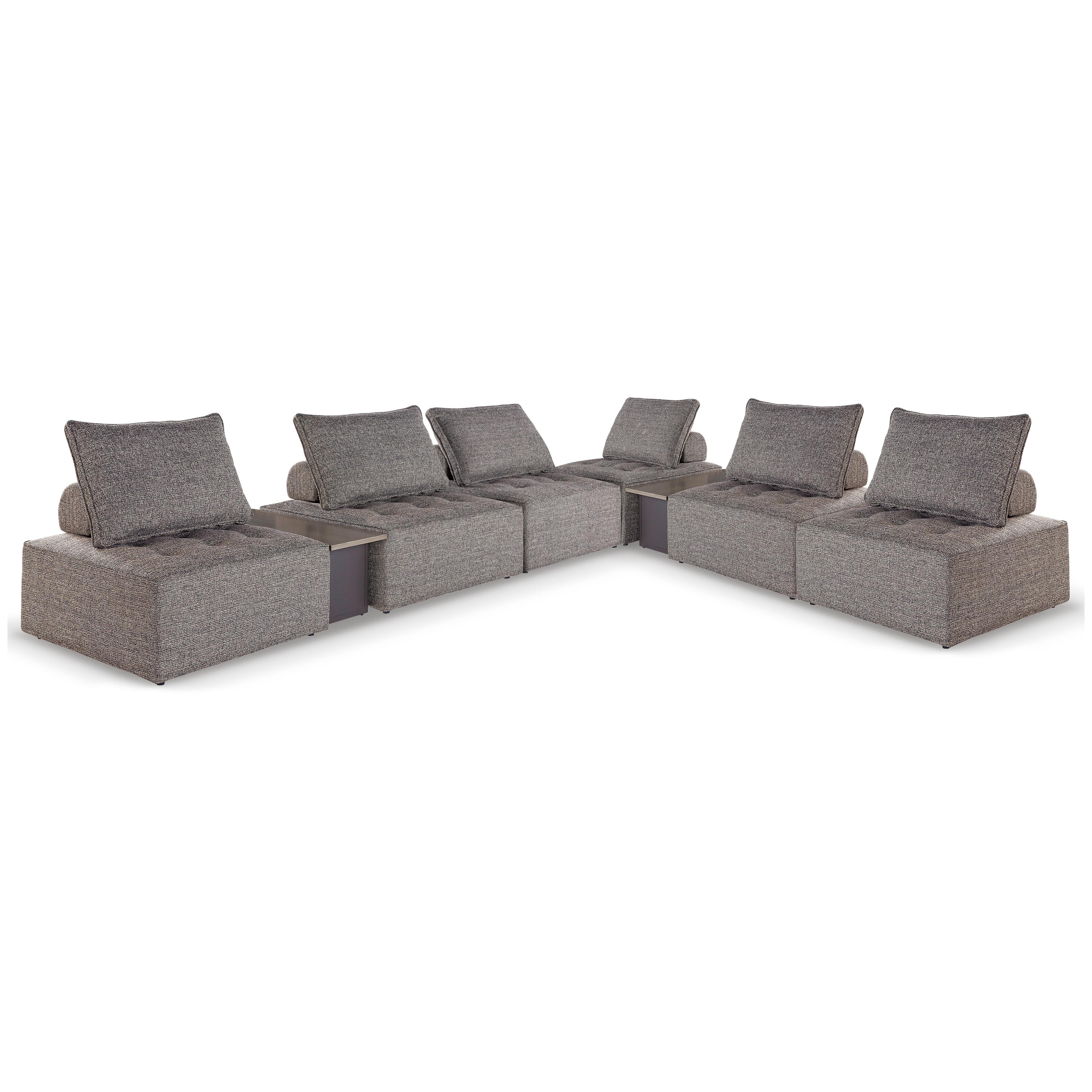 Signature Design by Ashley Bree Zee P160P14 8 pc Outdoor Modular Seating IMAGE 1