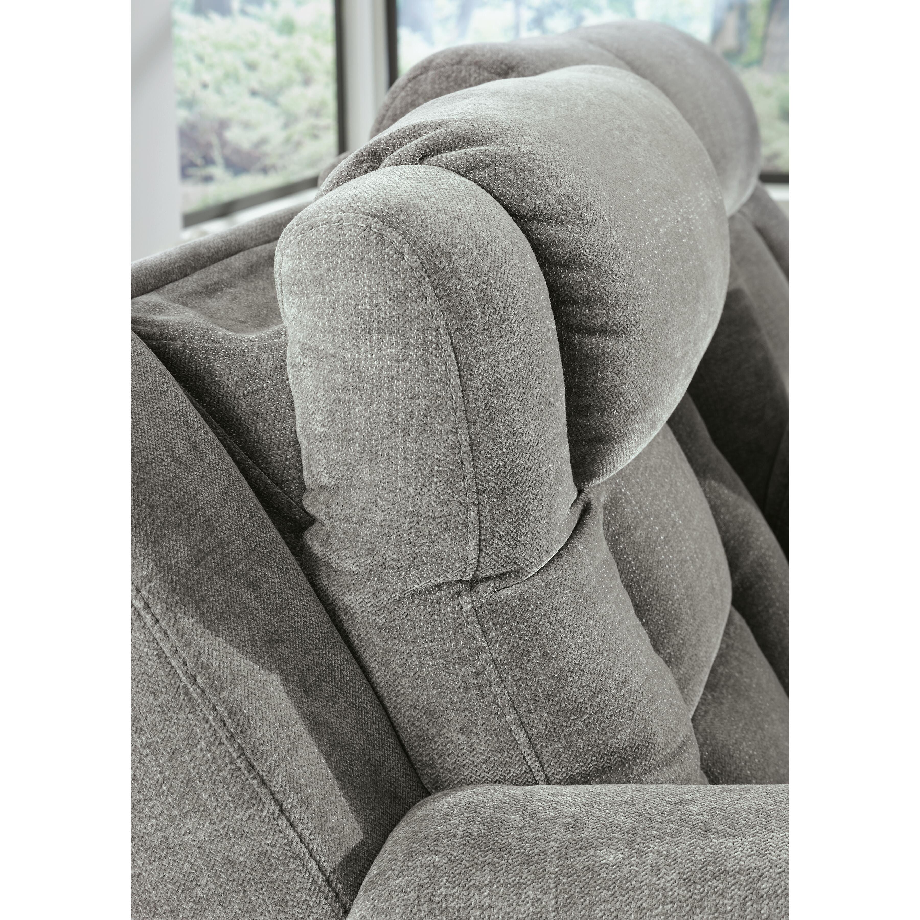 Signature Design by Ashley Mixed Motion PC8350518 Power Reclining Loveseat with Console & Adjutasble Headrest IMAGE 11