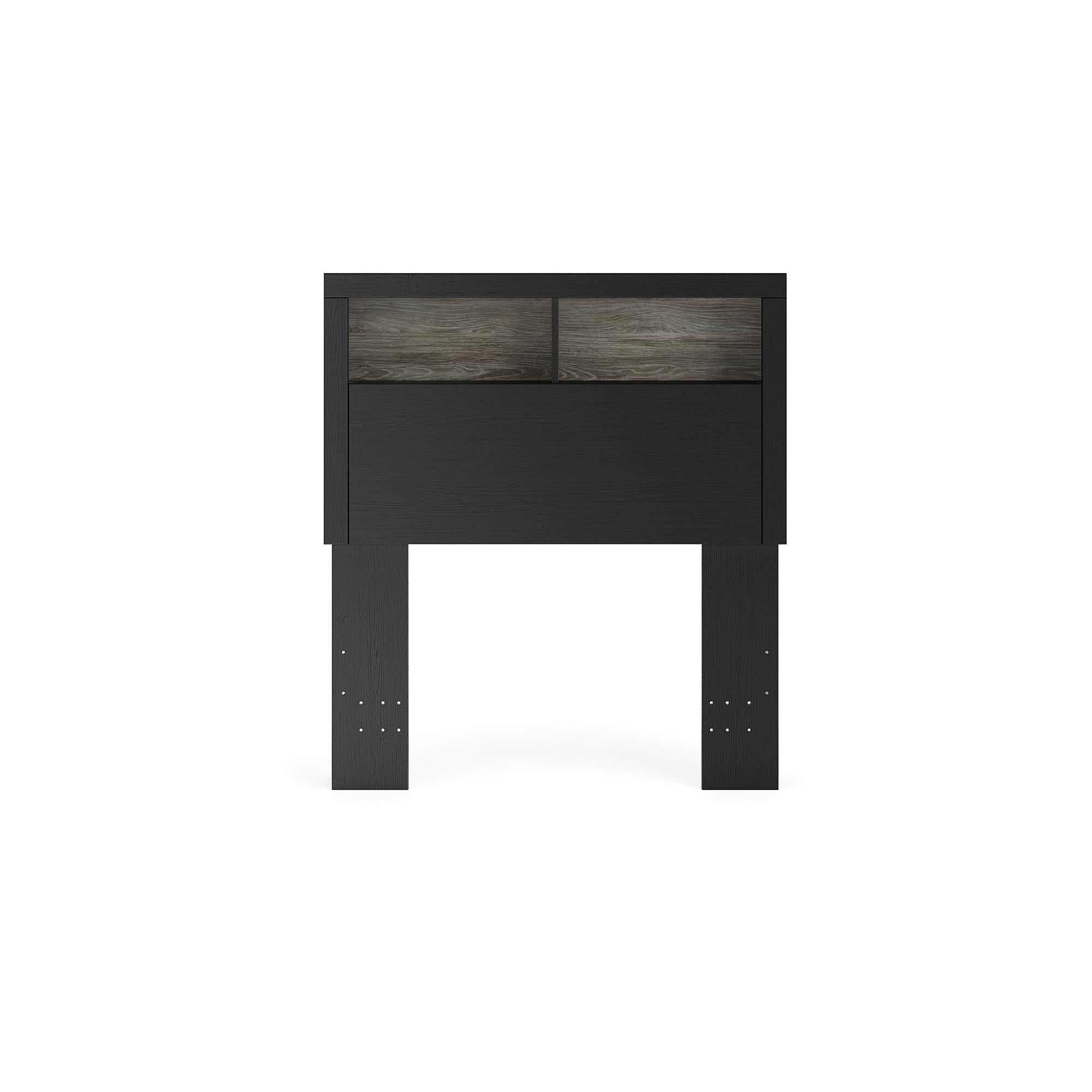 Signature Design by Ashley Broachmyn PCB1118-63 Twin Bookcase Headboard IMAGE 2