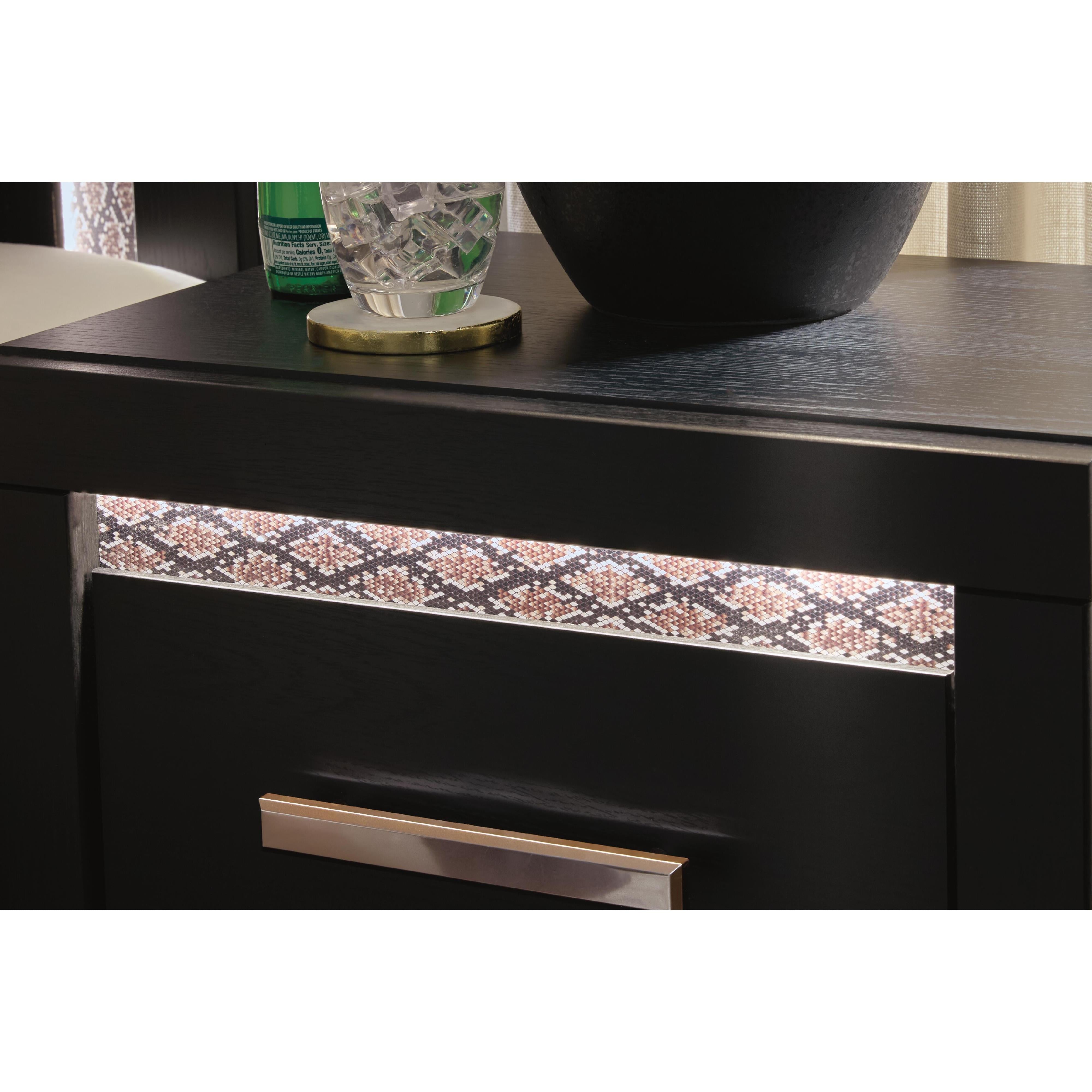 Signature Design by Ashley Brendant PCB2611-92 Two Drawer Night Stand IMAGE 6