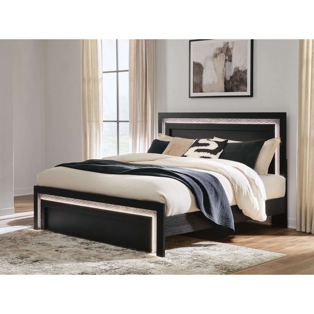 Signature Design by Ashley Brizmore PCB2611B17 King Panel Bed IMAGE 6