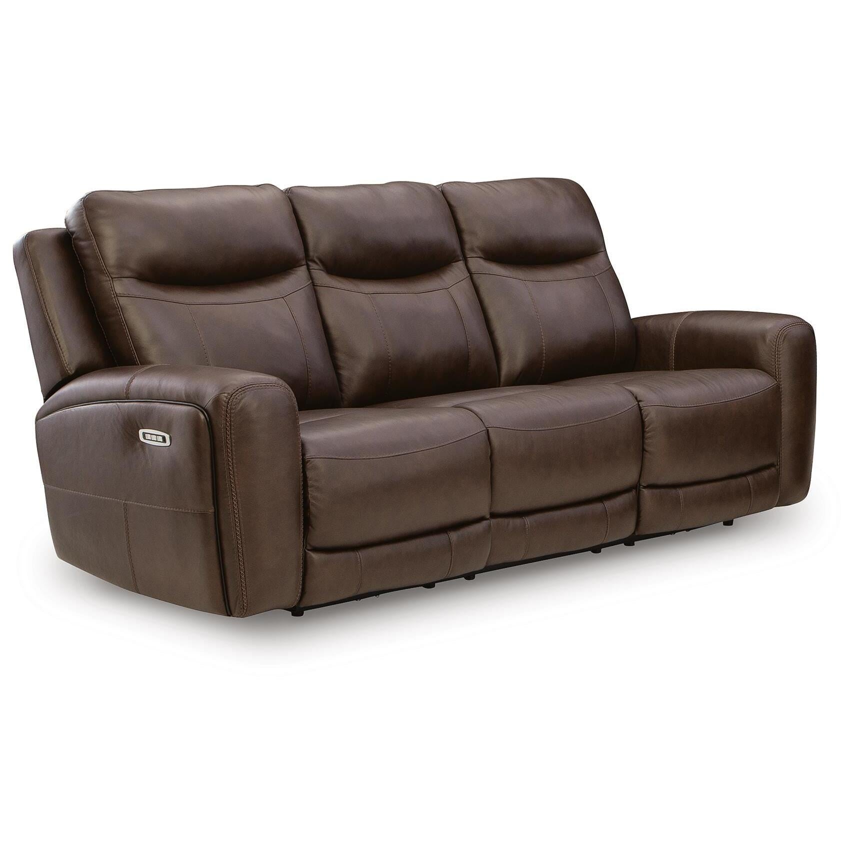 Benchcraft Gravier U1330115 Power Reclining Sofa with Adjustable Headrest IMAGE 1