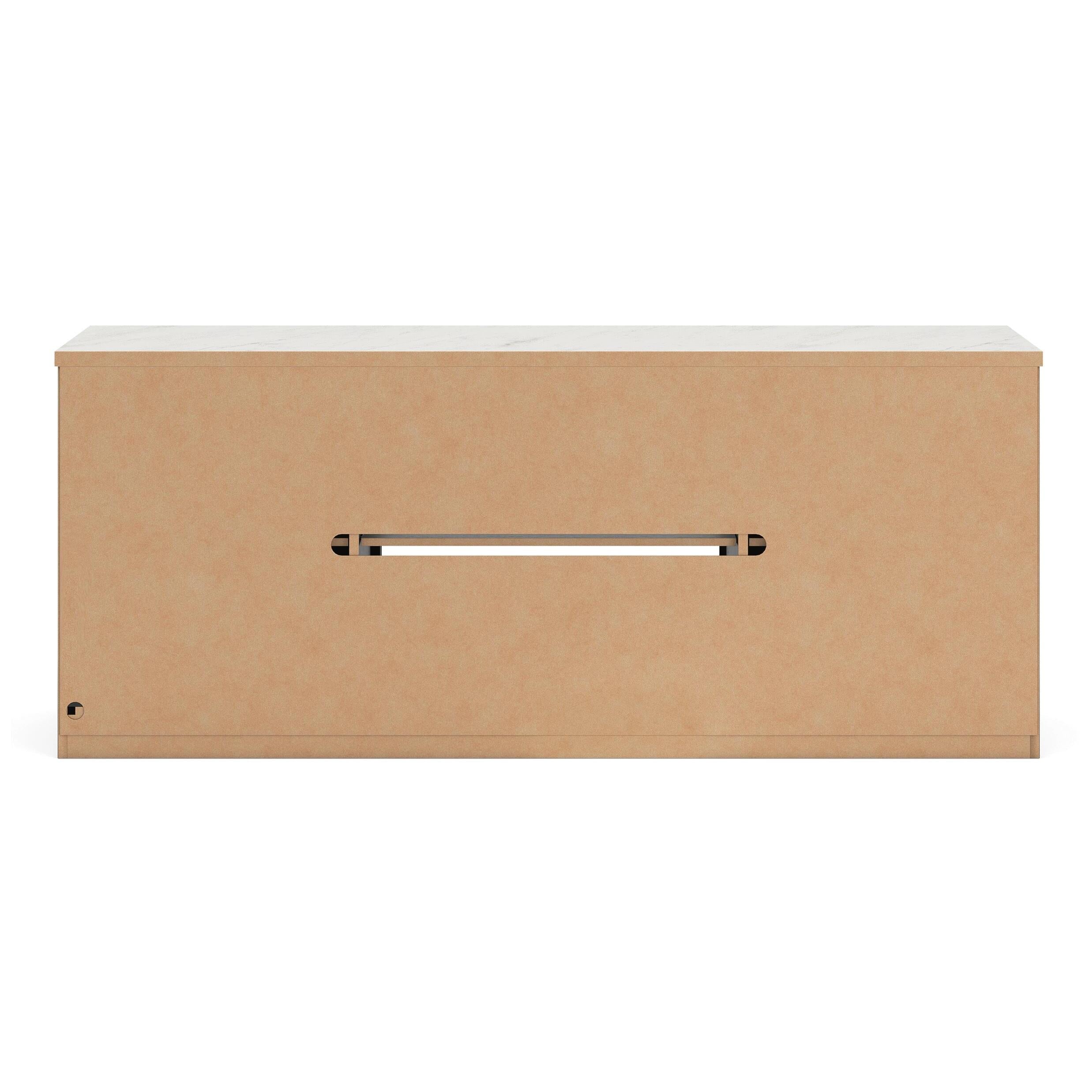 Signature Design by Ashley Cadmori W2616-468 XL TV Stand with Fireplace Option IMAGE 3