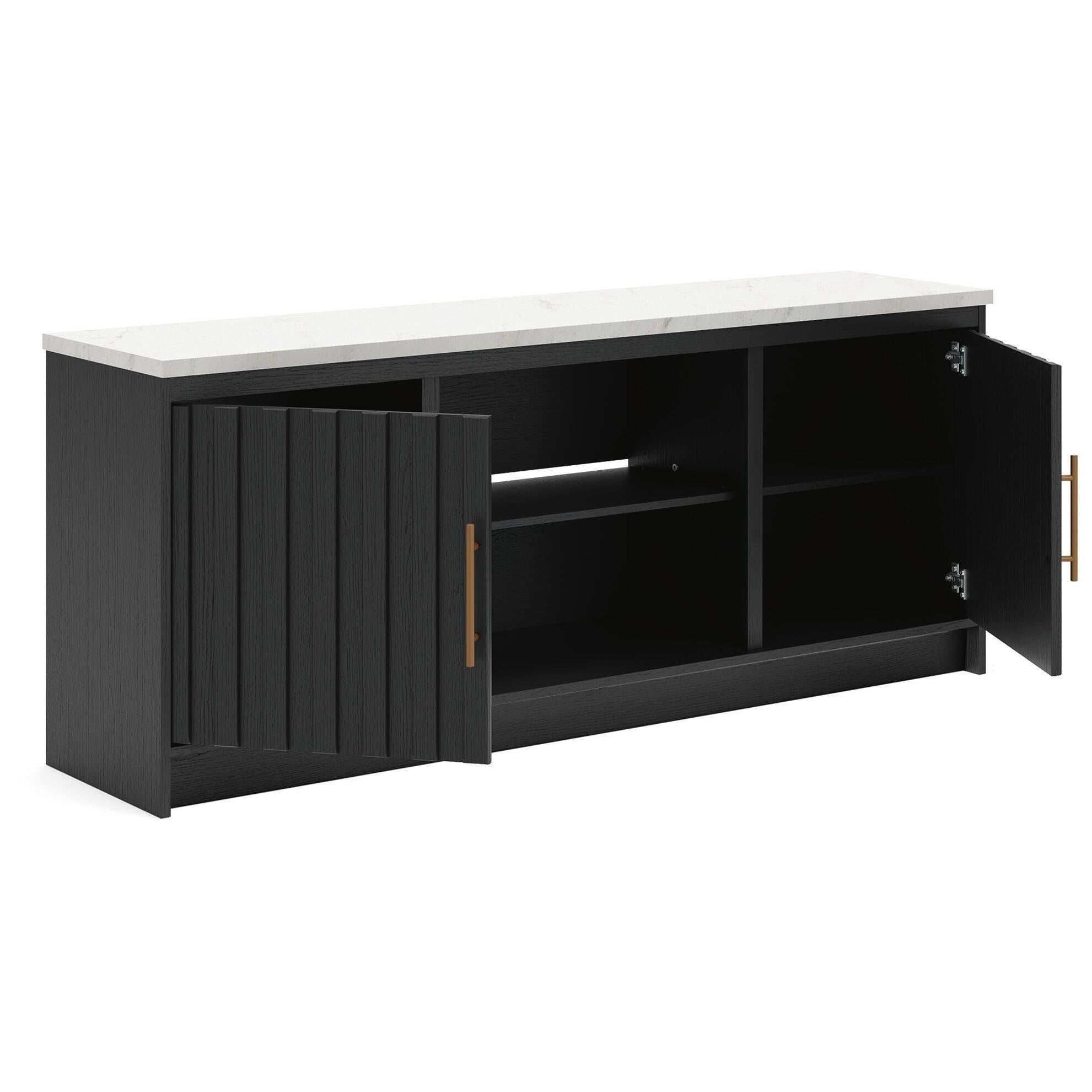 Signature Design by Ashley Cadmori W2616-468 XL TV Stand with Fireplace Option IMAGE 5