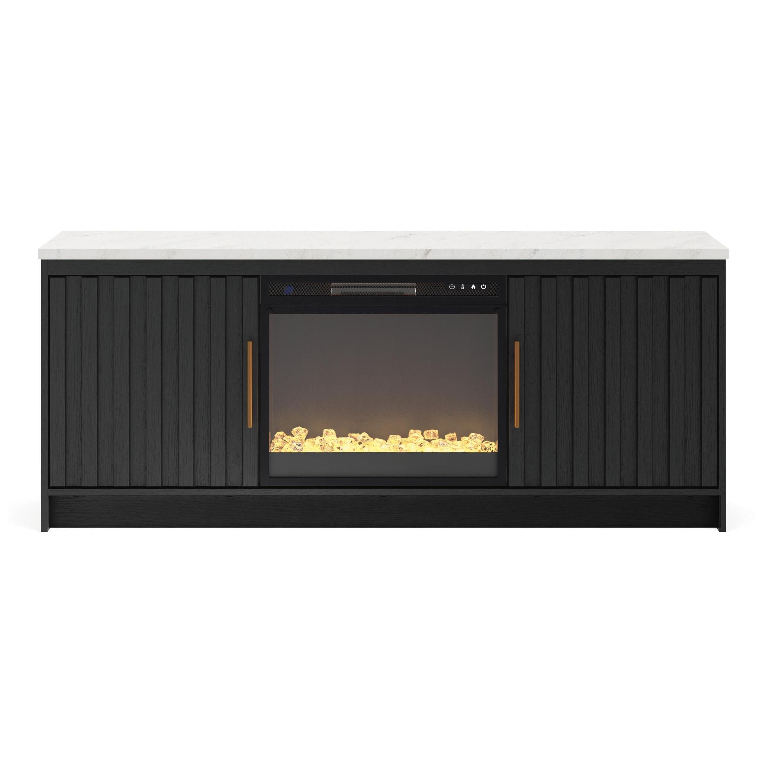 Signature Design by Ashley Cadmori W2616W1 63" TV Stand with Electric Fireplace IMAGE 4