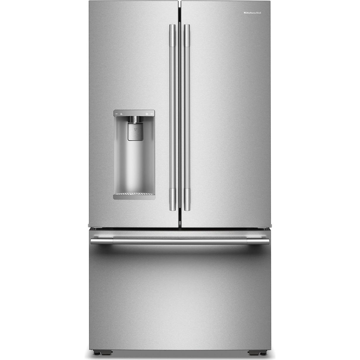 KitchenAid 36-inch, 23 cu. ft. French 3-Door Refrigerator KRFC636SPS IMAGE 1