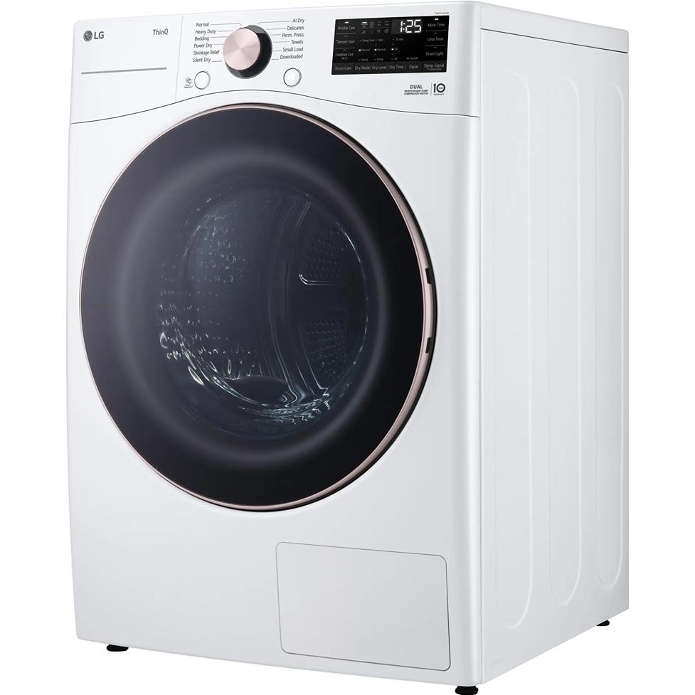 LG 7.8 cu. ft. Electric Dryer with Heat Pump DLHC8402W IMAGE 1