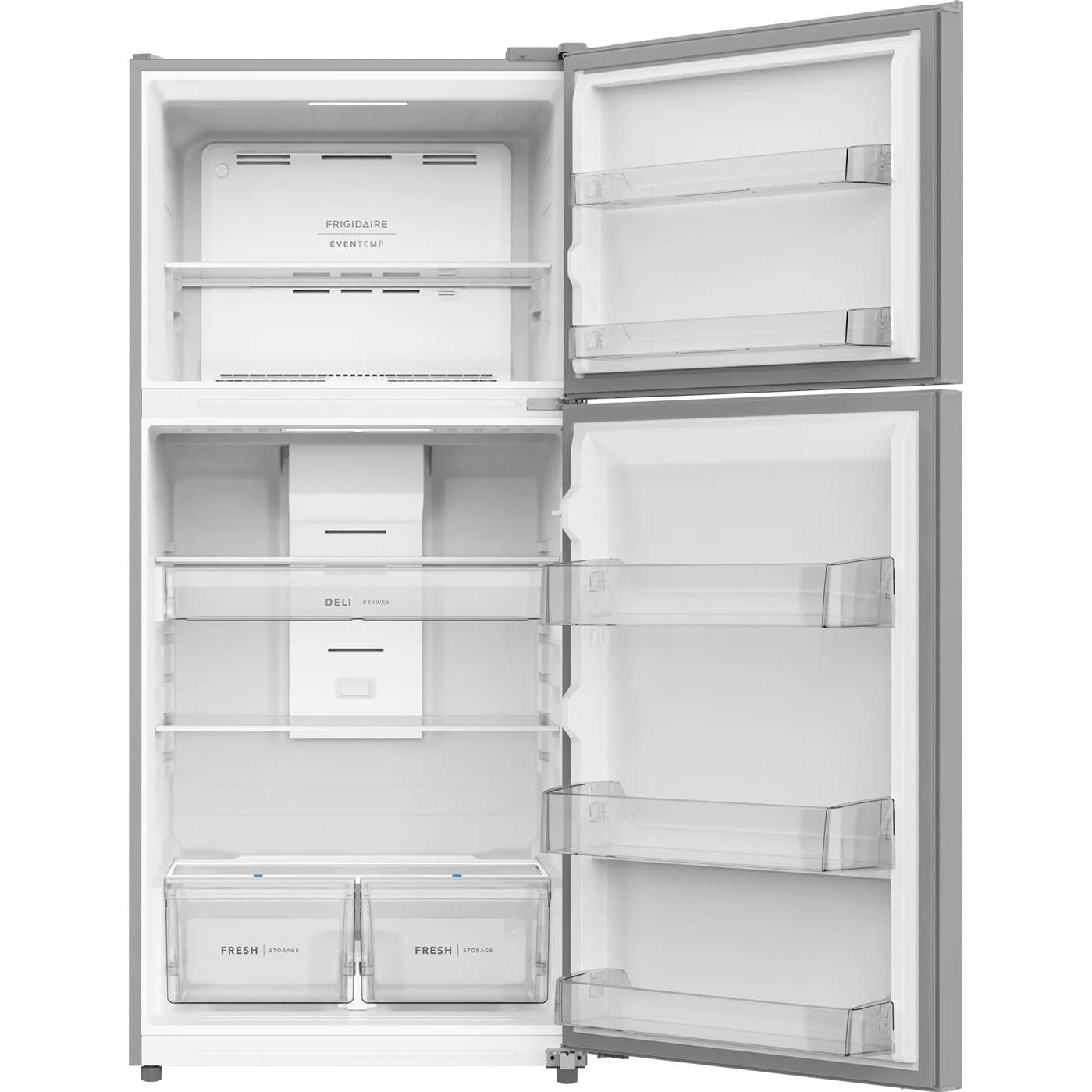 Frigidaire 30-inch, 22 cu. ft. Freestanding Top Freezer Refrigerator with Automatic Defrost FRTE2246AS IMAGE 2