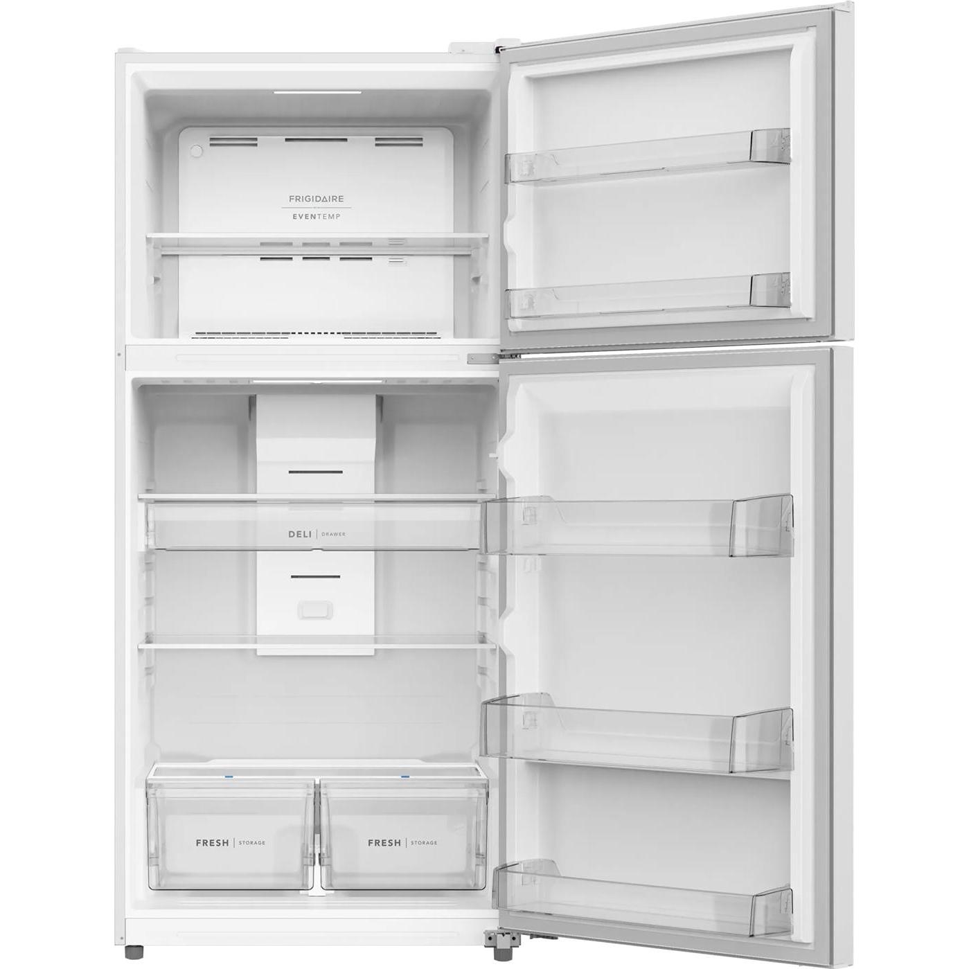 Frigidaire 30-inch, 22 cu. ft. Freestanding Top Freezer Refrigerator with Automatic Defrost FRTE2246AW IMAGE 2