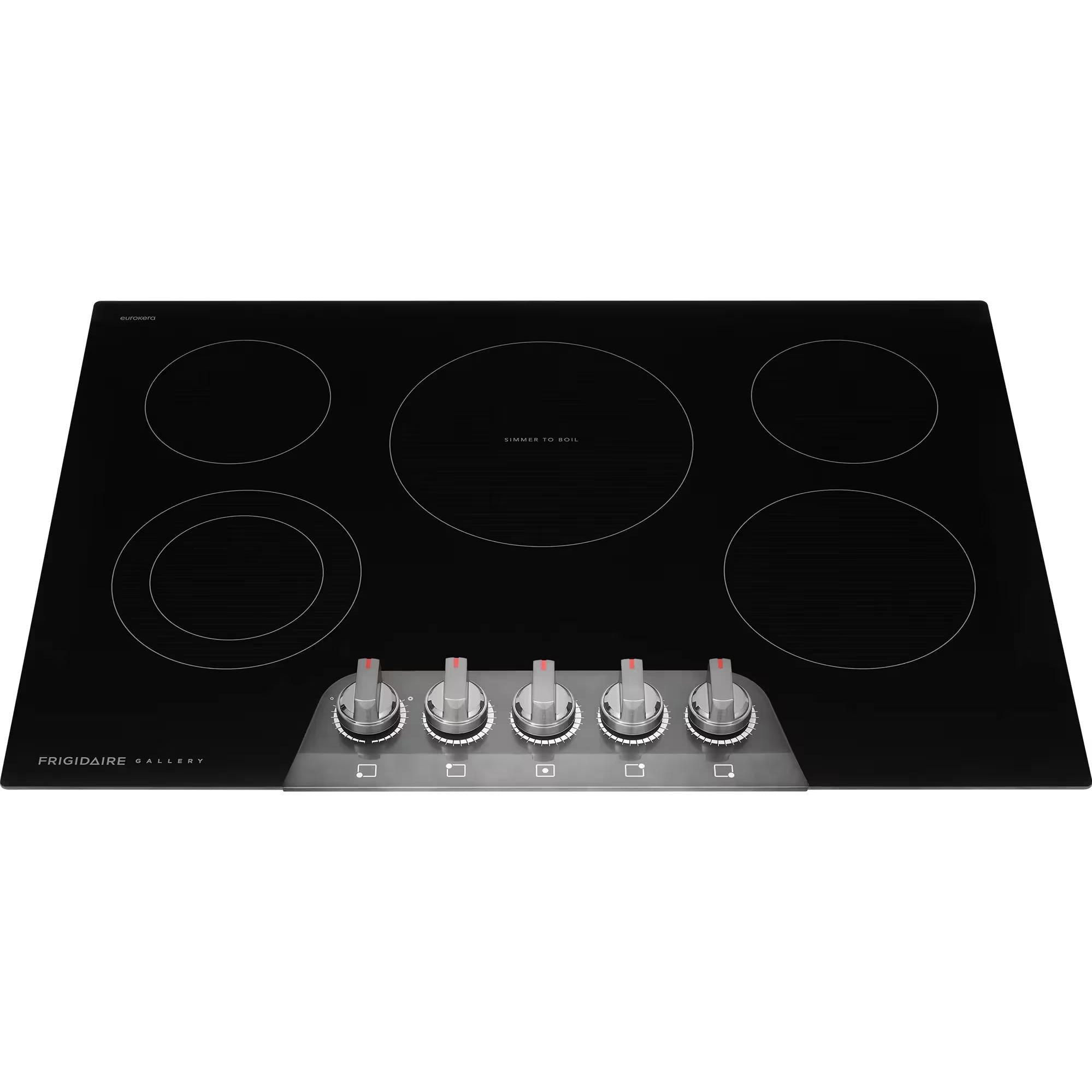 Frigidaire Gallery 30-inch Electric Cooktop GCCE3070BD IMAGE 1