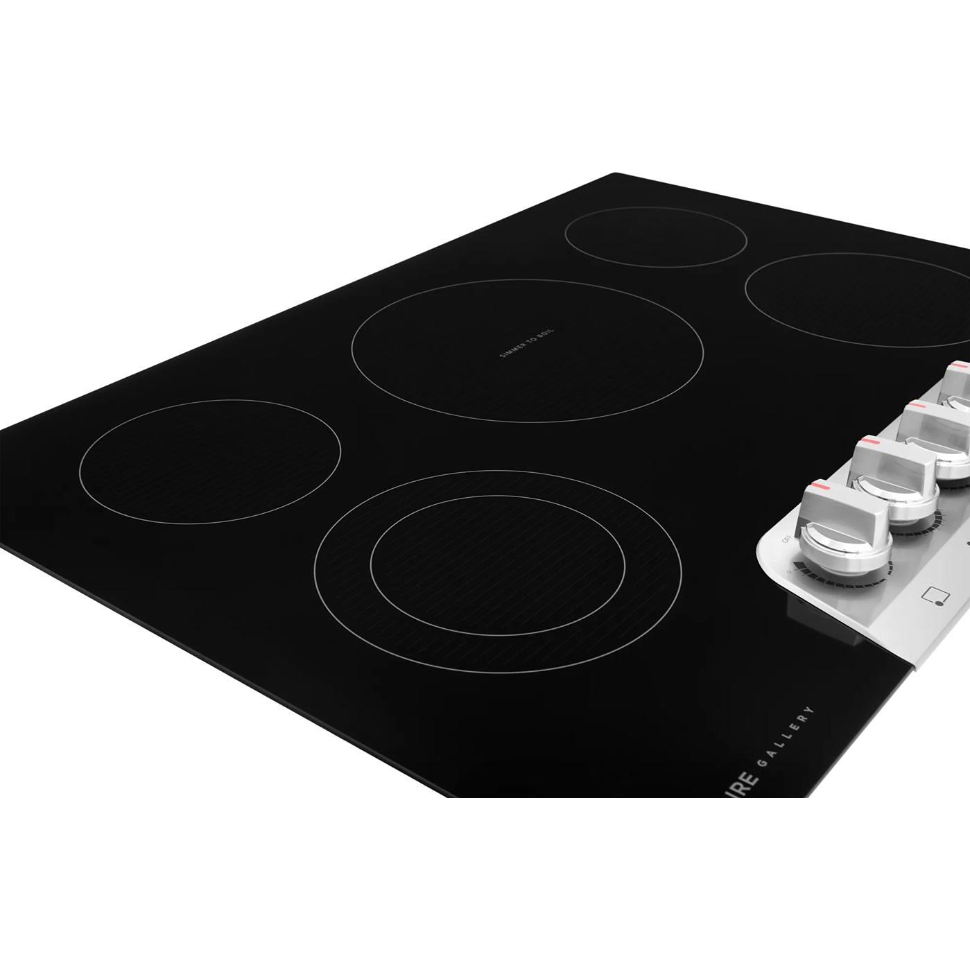 Frigidaire Gallery 30-inch Electric Cooktop GCCE3070BS IMAGE 3