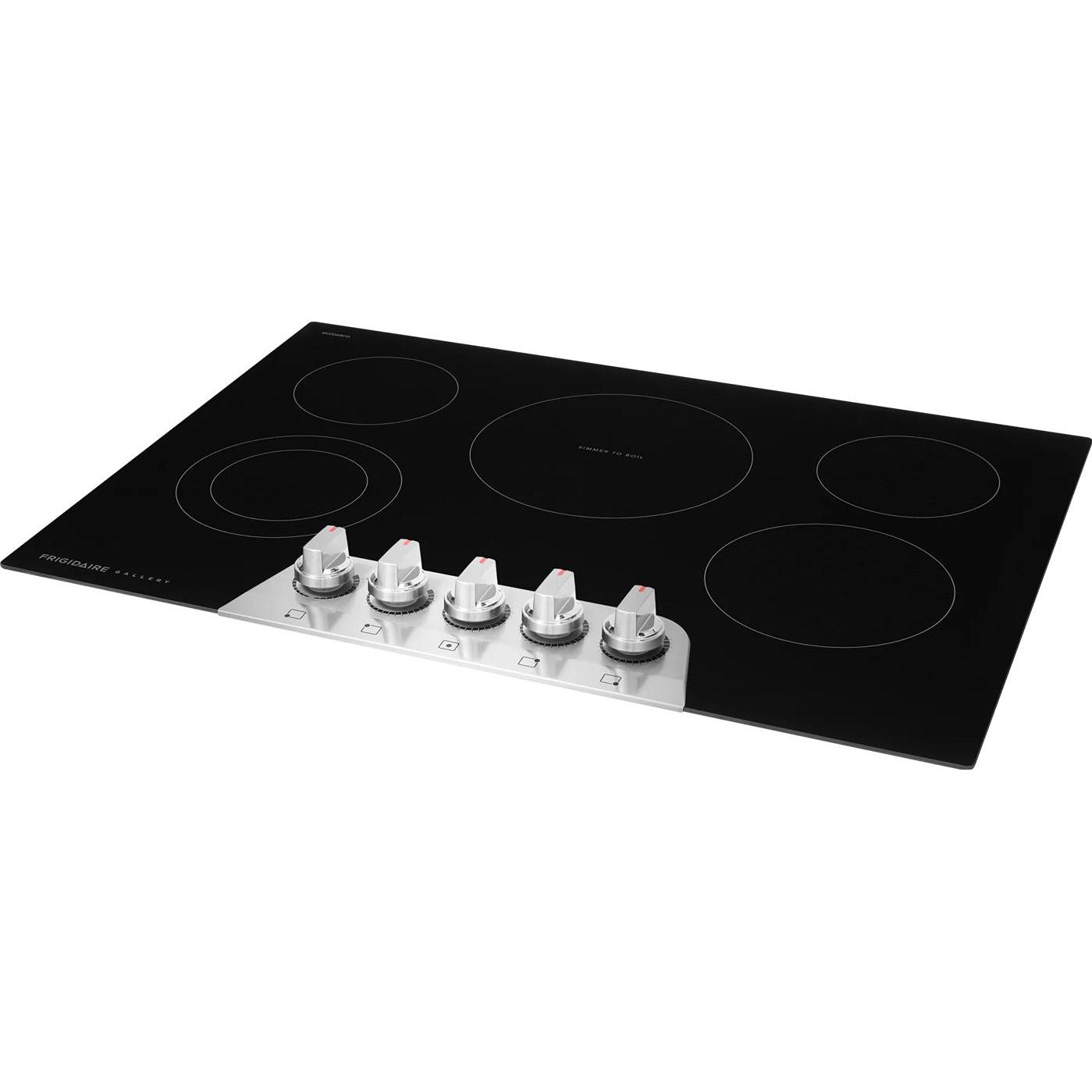 Frigidaire Gallery 30-inch Electric Cooktop GCCE3070BS IMAGE 5