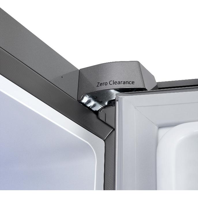 LG 36-inch, 23.7 cu. ft. French 3-Door Refrigerator with Water and Ice Dispensing System LF24WZP62S IMAGE 5