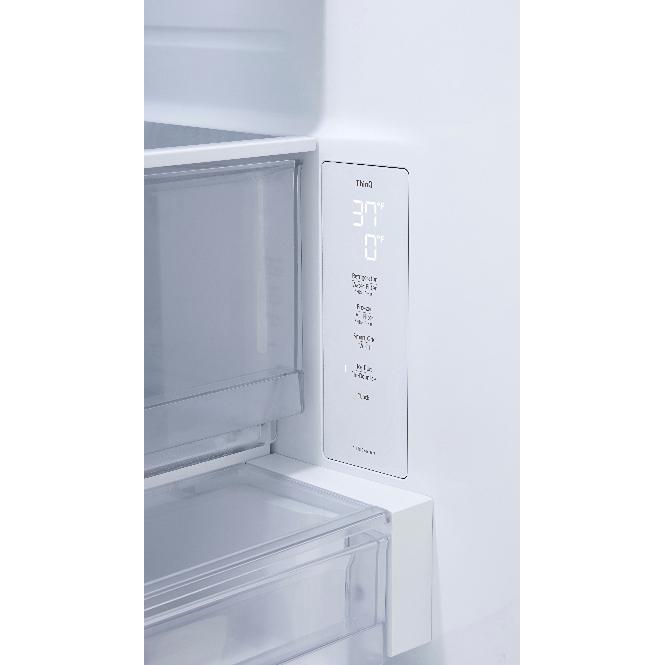 LG 36-inch, 23.7 cu. ft. French 3-Door Refrigerator with Water and Ice Dispensing System LF24WZP62S IMAGE 6