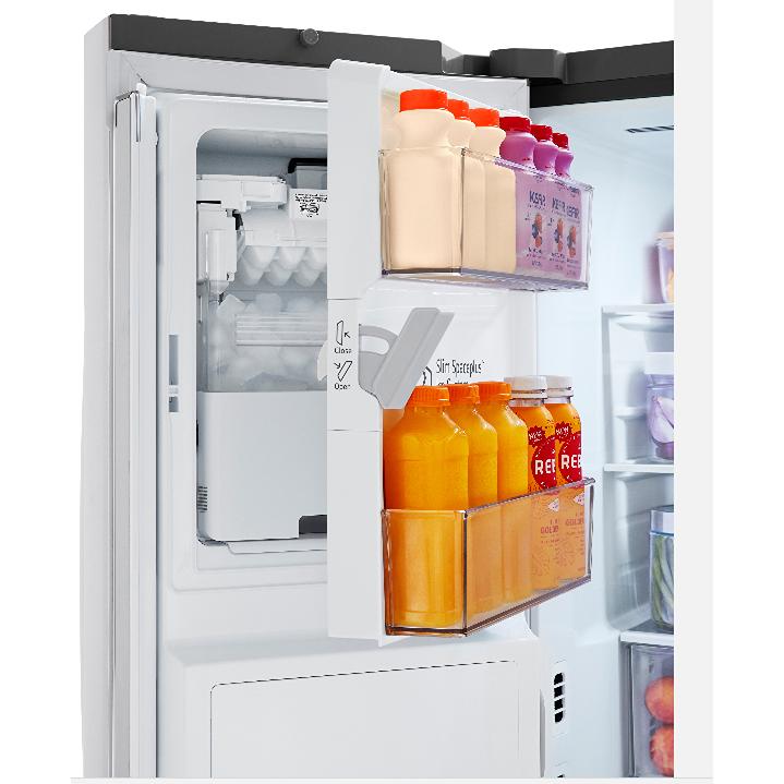 LG 36-inch, 30.7 cu. ft. French 3-Door Refrigerator with Water and Ice Dispensing System LF31WSH63S IMAGE 12