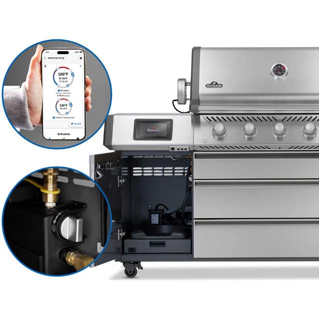 Napoleon Prestige® PRO 665 Elite Gas Grill with Smart Technology - Natural Gas PRO665VXRSIBNSS IMAGE 20