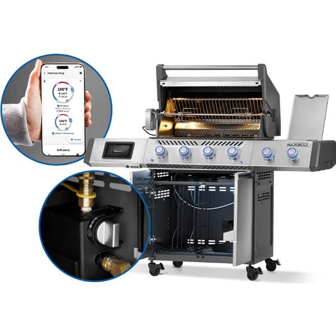 Napoleon Prestige® PRO 500 Gas Grill with Smart Technology - Liquid Propane PRO500VXRSIBPSS IMAGE 16