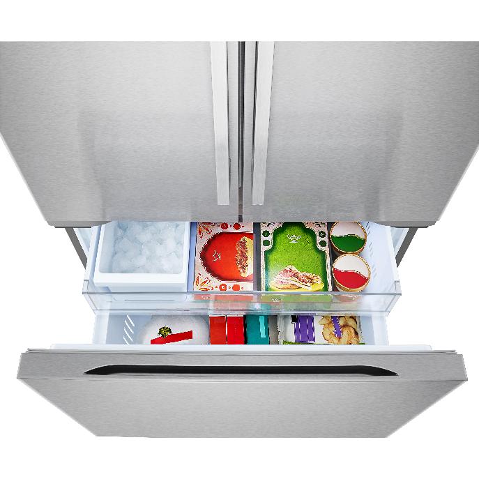 LG 36-inch, 25.1 cu. ft. Counter-Depth MAX® French 3-Door Refrigerator with Ice Maker LF25BZH42S IMAGE 4