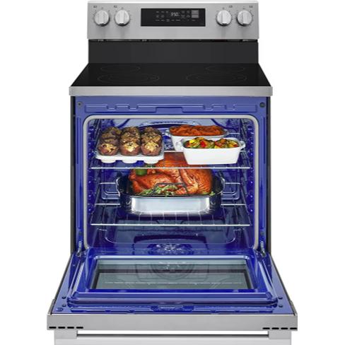LG 30-inch Freestanding Electric Range with Wi-Fi LREN6321VE IMAGE 2