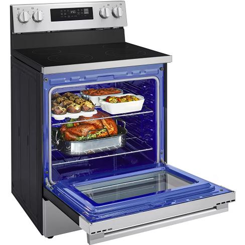LG 30-inch Freestanding Electric Range with Wi-Fi LREN6321VE IMAGE 7