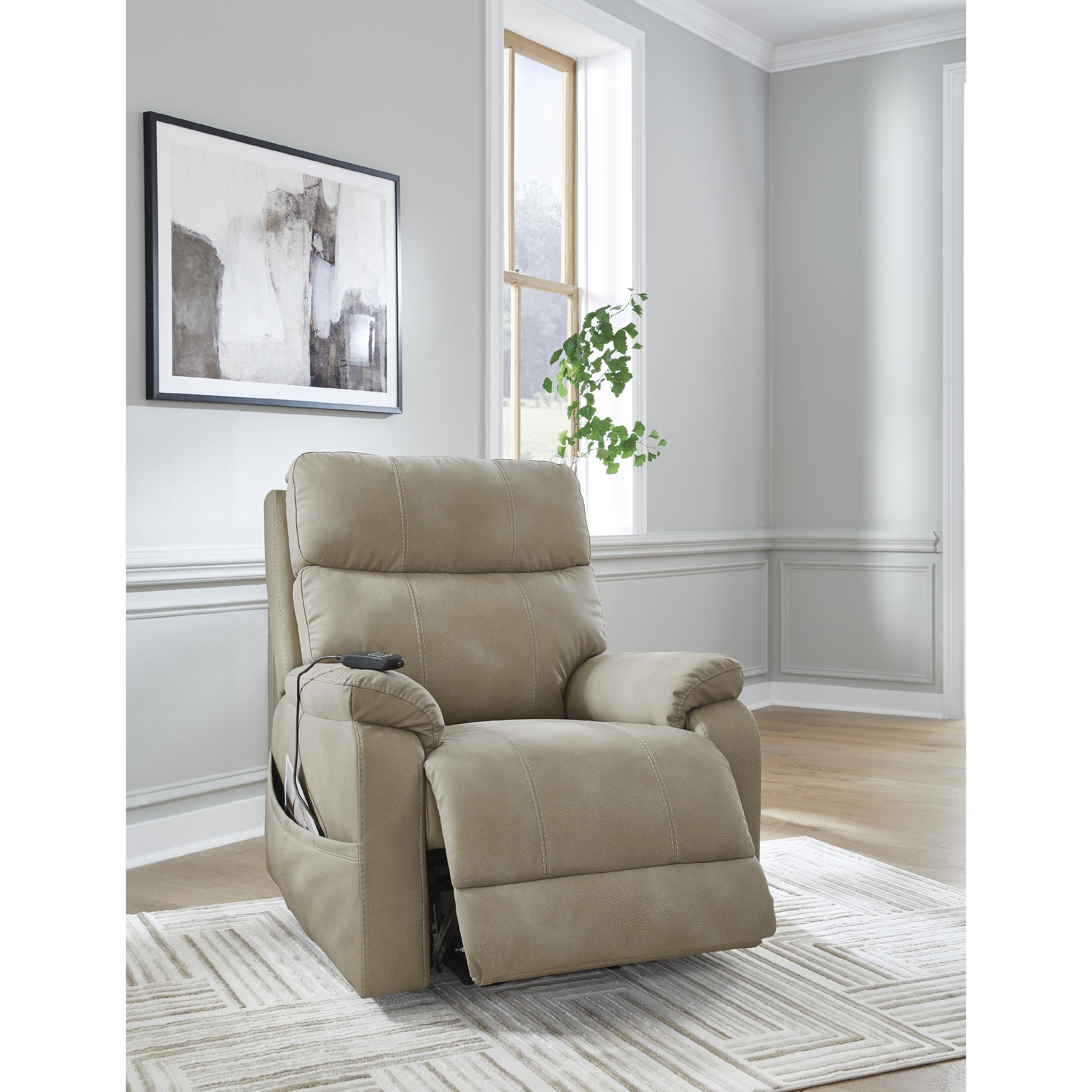 Signature Design by Ashley Next-Gen Durapella Leather Look Lift Chair 4070912 IMAGE 8