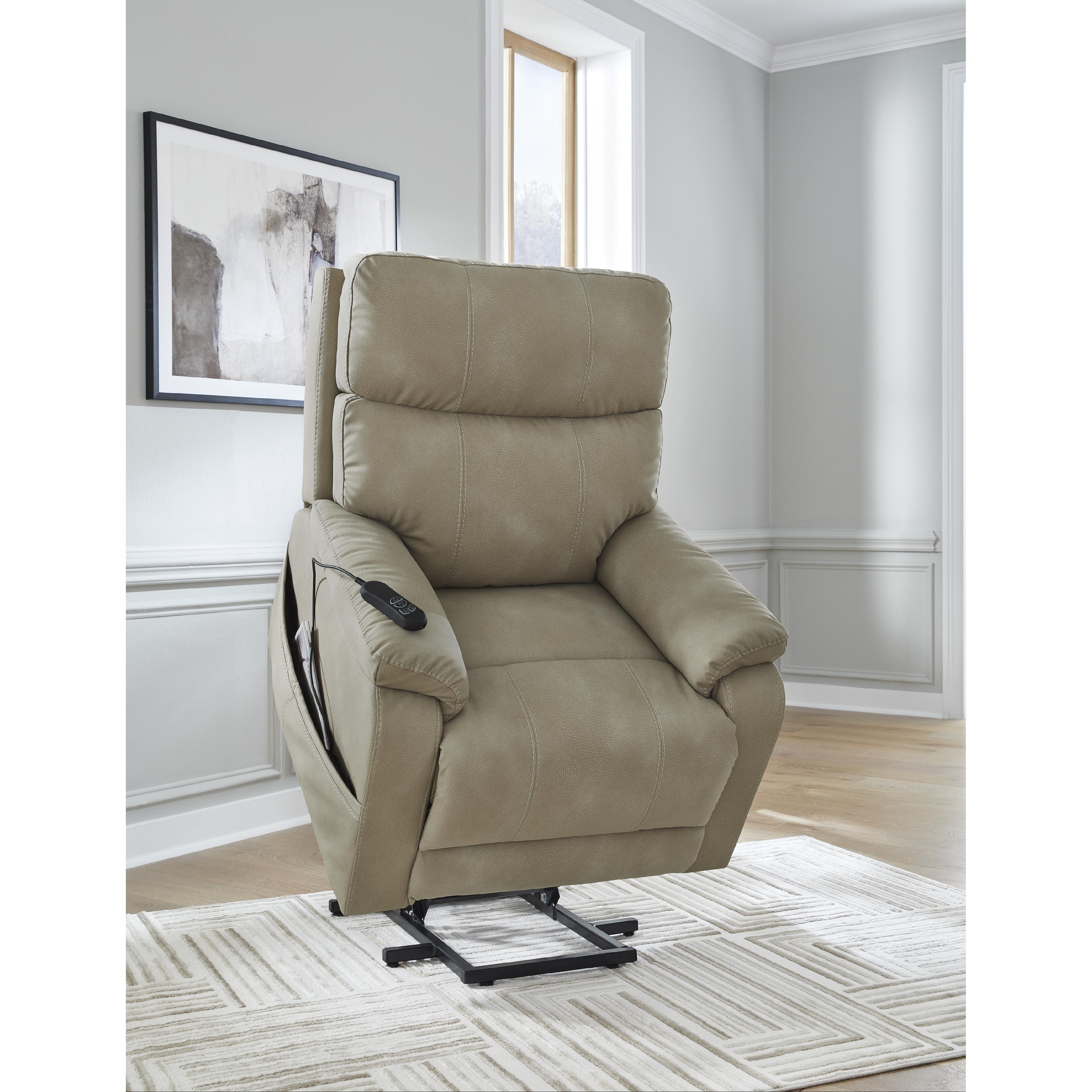 Signature Design by Ashley Next-Gen Durapella Leather Look Lift Chair 4070912 IMAGE 9