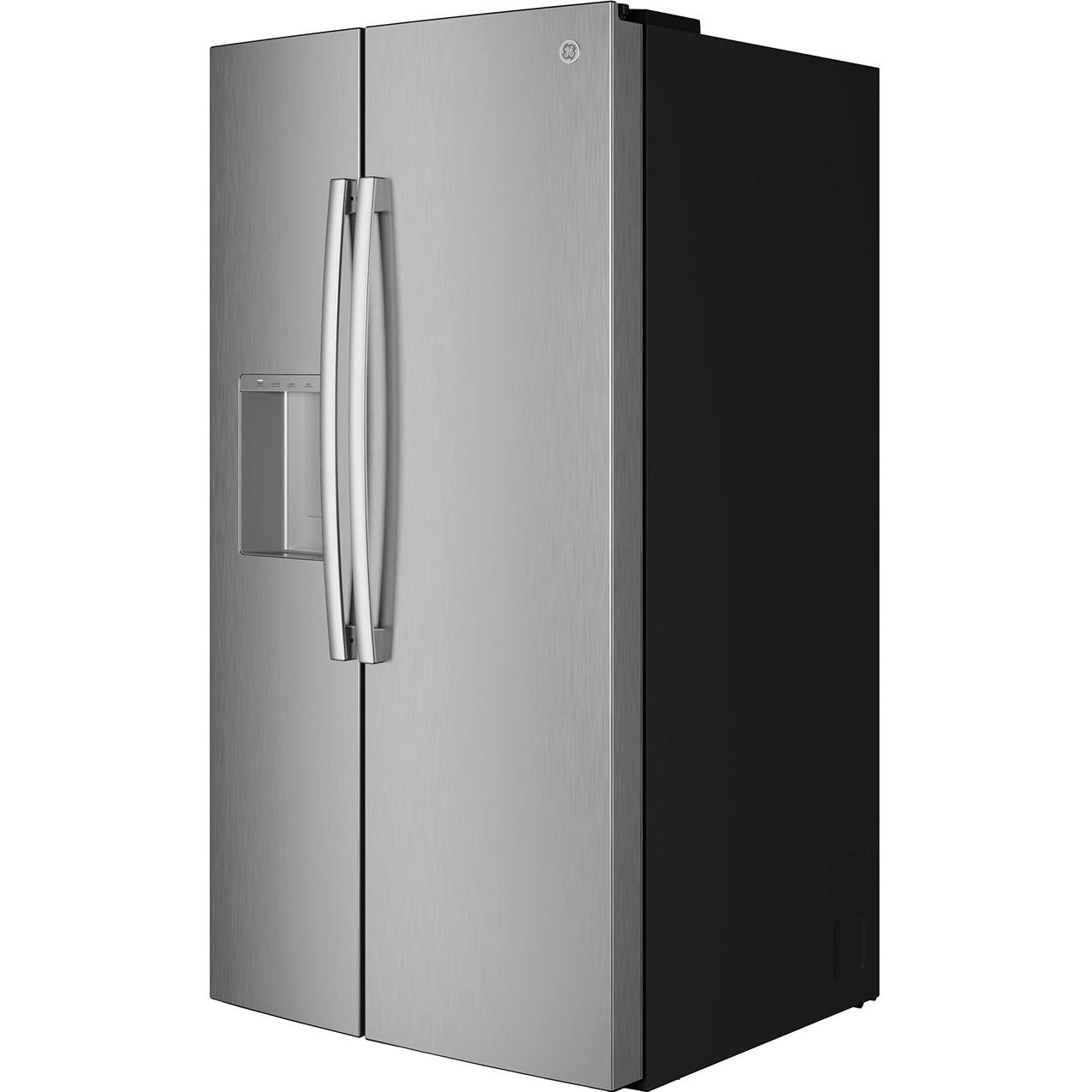GE 27.7 cu. ft. Side-By-Side Refrigerator with Extra Tall Dispenser GSS28PYYFS IMAGE 3