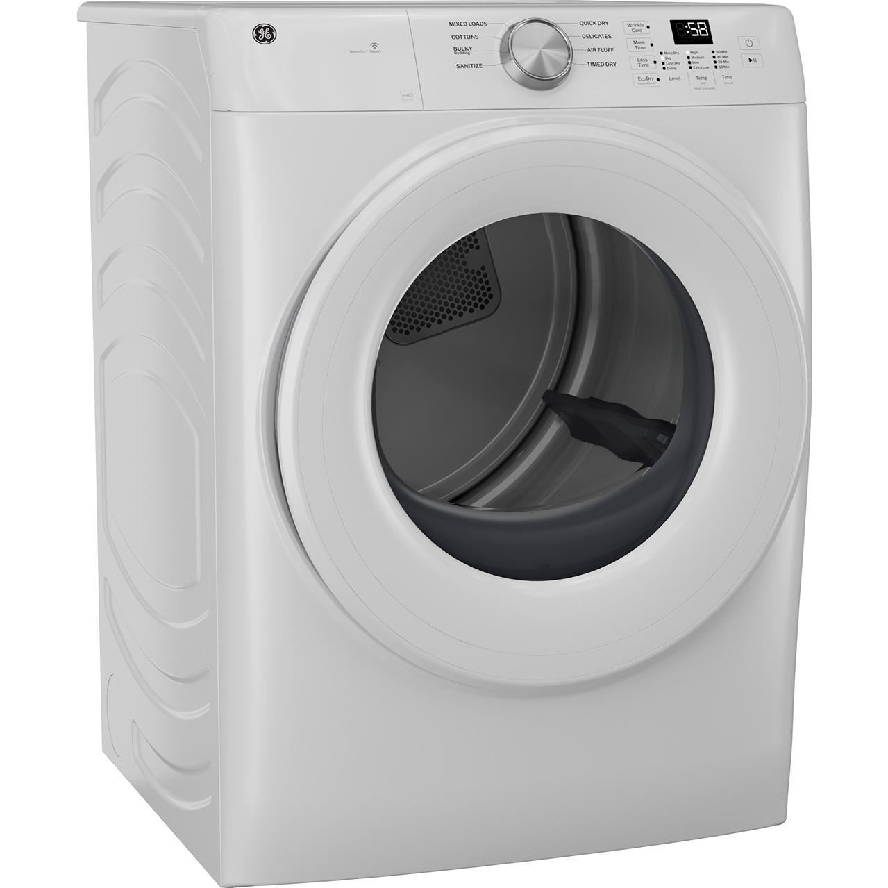GE Smart Electric Dryer with WiFi Powered by SmartHQ™ GFD35ESMYWW IMAGE 1