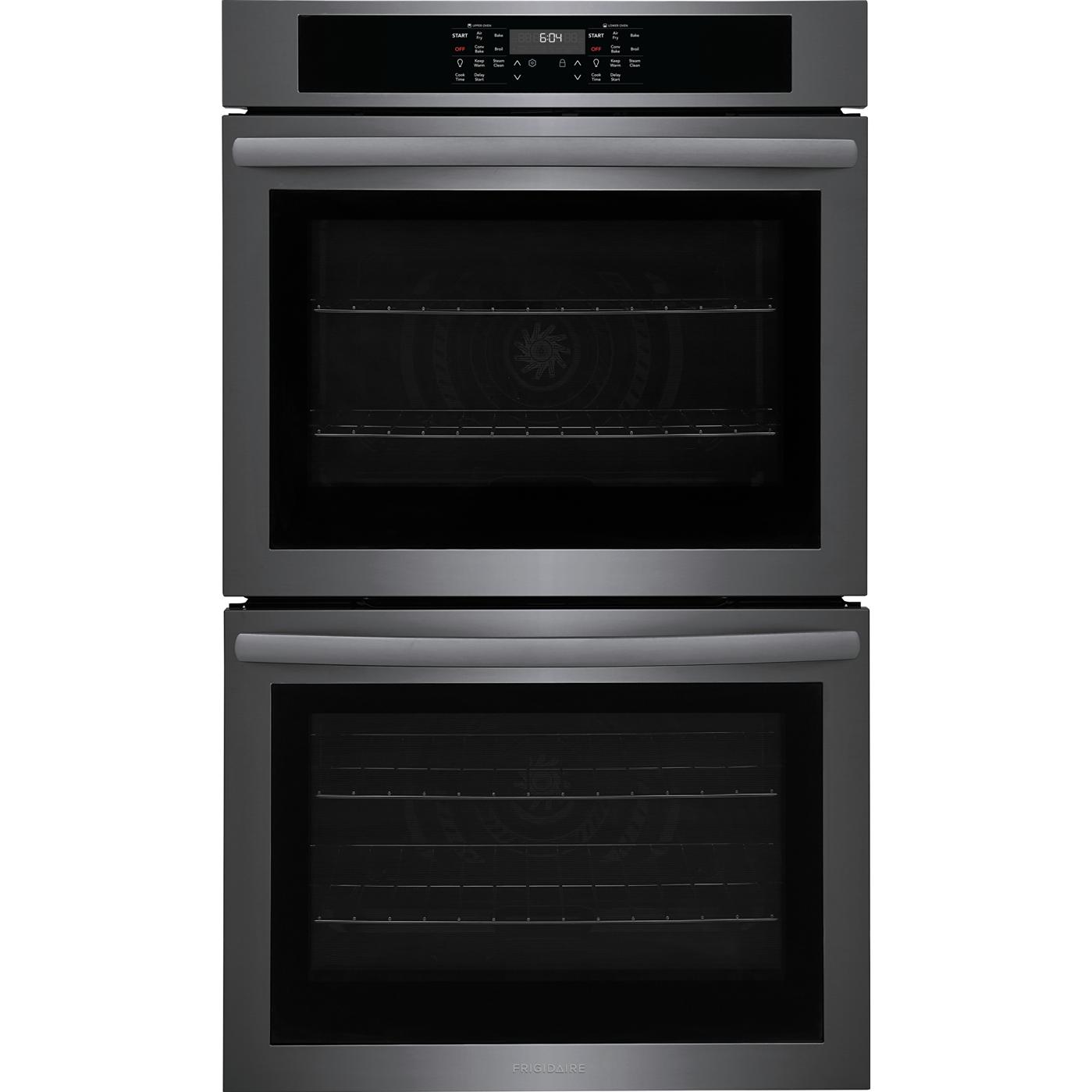 Frigidaire 30-inch, 10.6 cu. ft. Built-in Double Wall Oven with Air Fry FCWD3030AD IMAGE 1