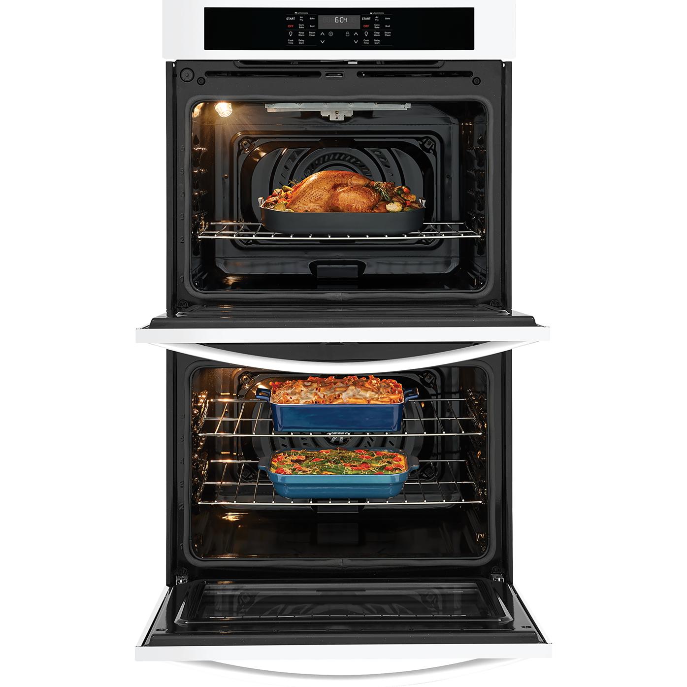 Frigidaire 30-inch, 10.6 cu. ft. Built-in Double Wall Oven with Air Fry FCWD3030AW IMAGE 3