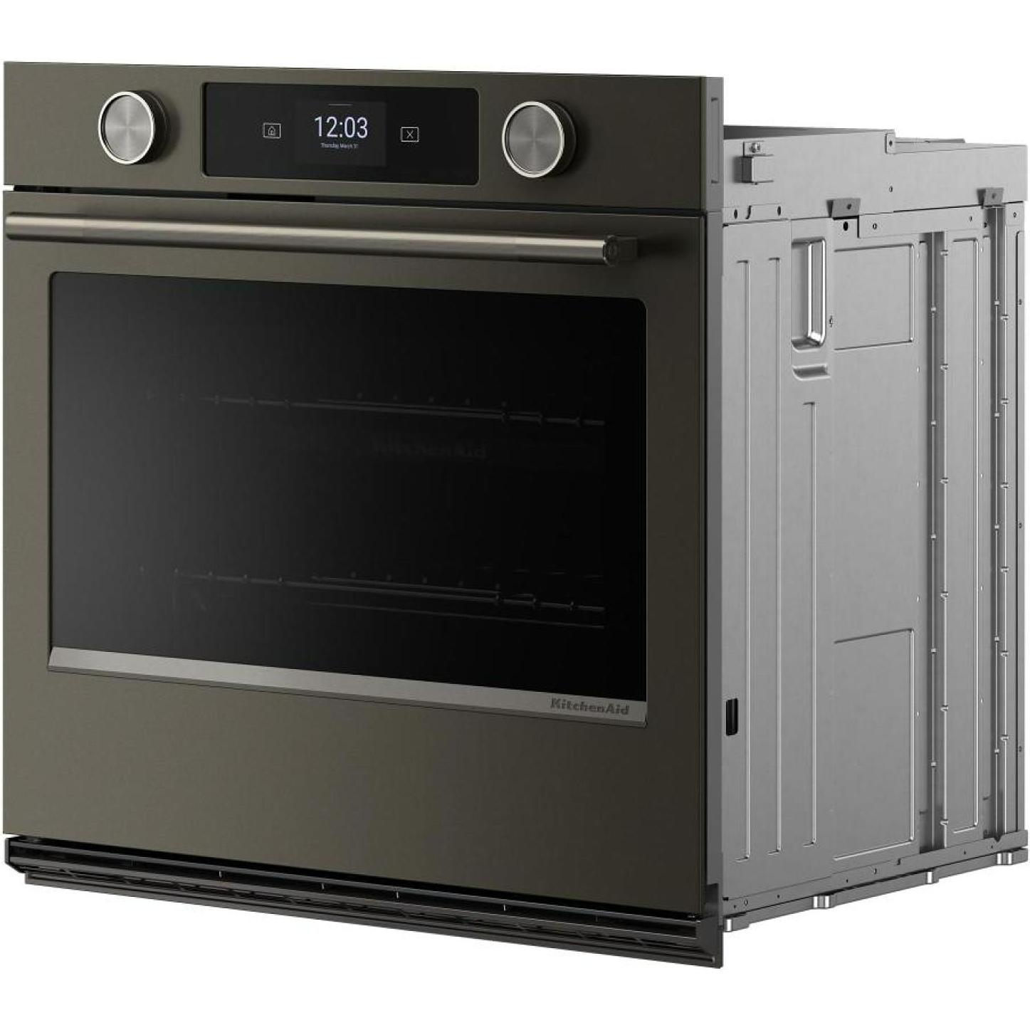 KitchenAid 30-inch Smart Electric Single Wall Oven with Intelligent Cooking Camera KOES930SBE IMAGE 4